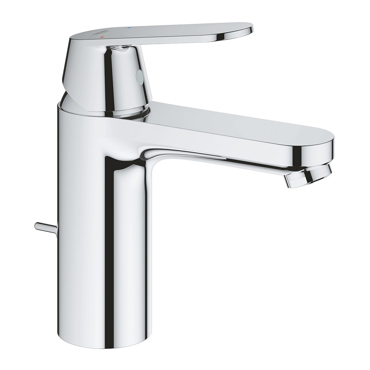 Grohe - Grifo monomando con caño medio y vaciador para lavabo Eurosmart Cosmopolitan Grohe.