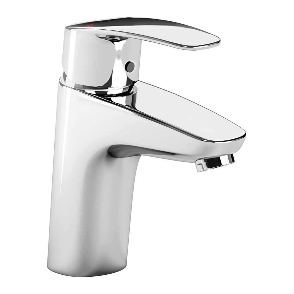 Roca - Grifo monomando con cuerpo liso para lavabo Monodin-N Roca.