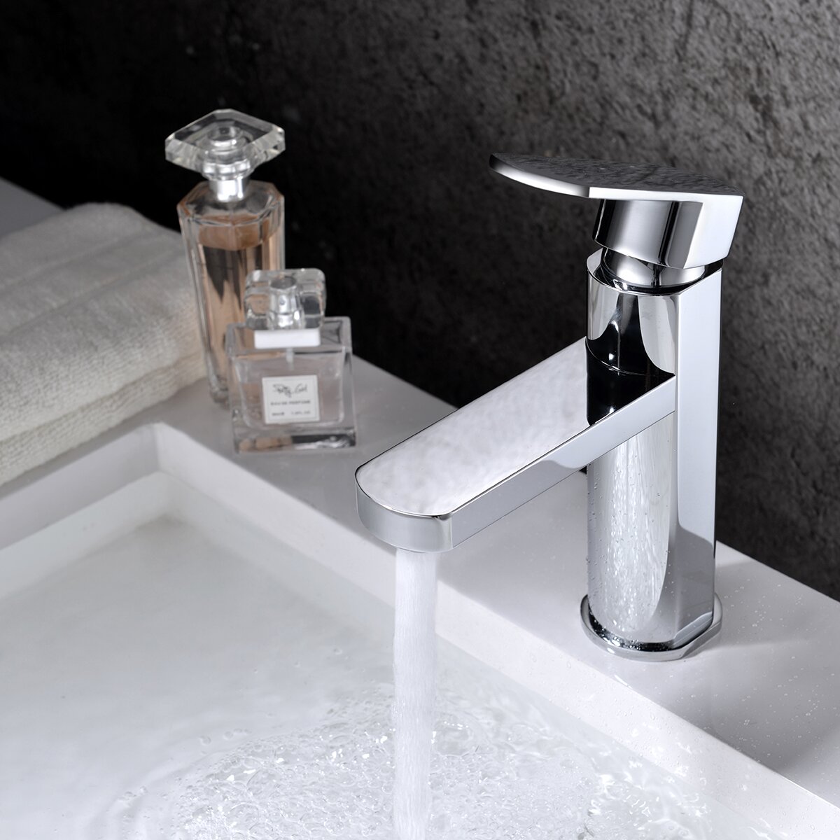 Grifo monomando para lavabo Liverpool Imex - Cromo Cromo-2