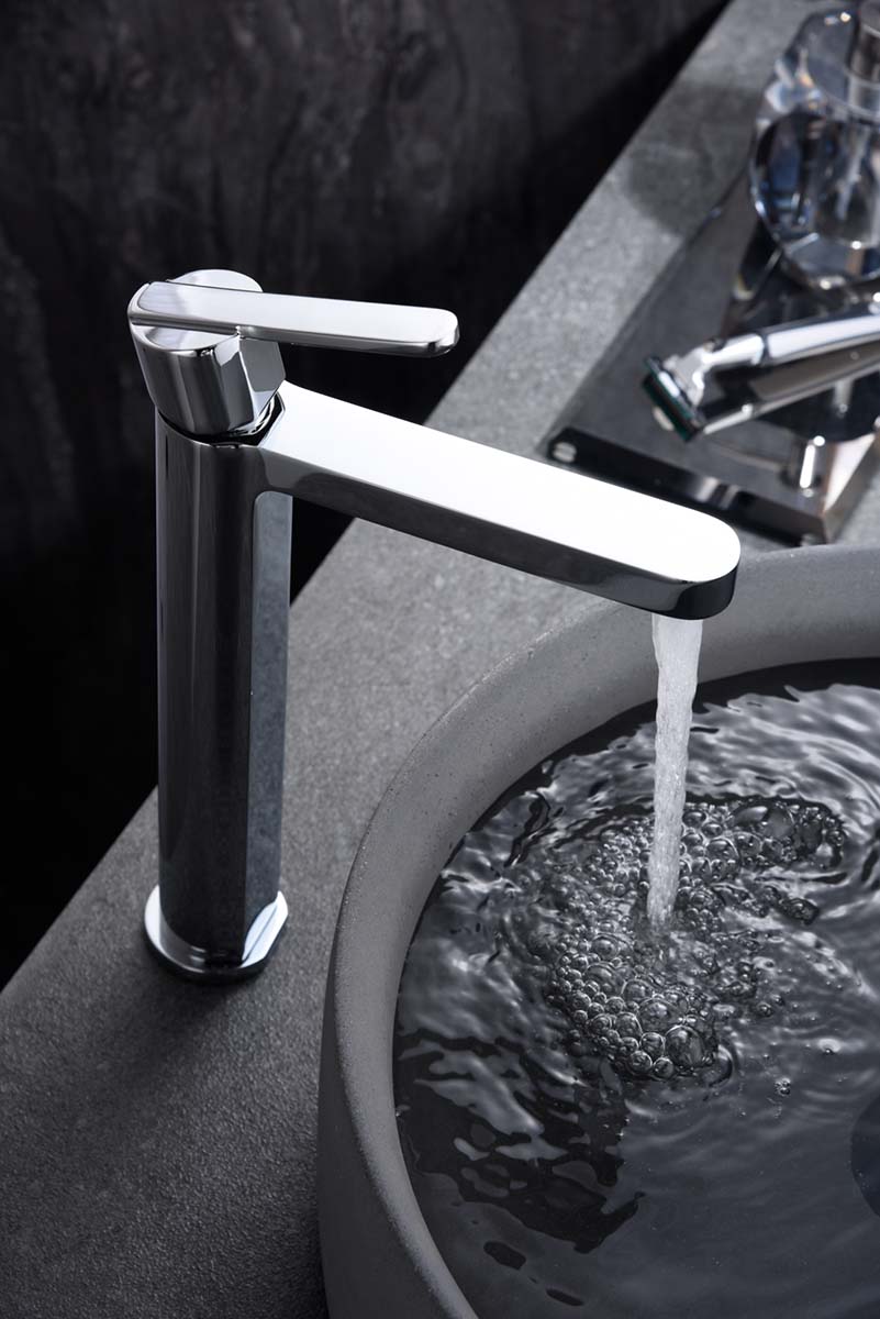 Imagen 2 de Grifo monomando alto para lavabo Roma Imex - Cromo Cromo