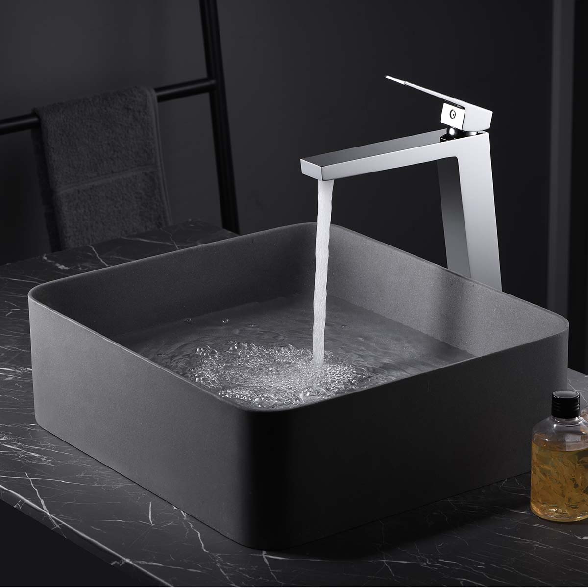 Imagen 2 de Grifo monomando alto para lavabo Art Imex - Cromo Cromo