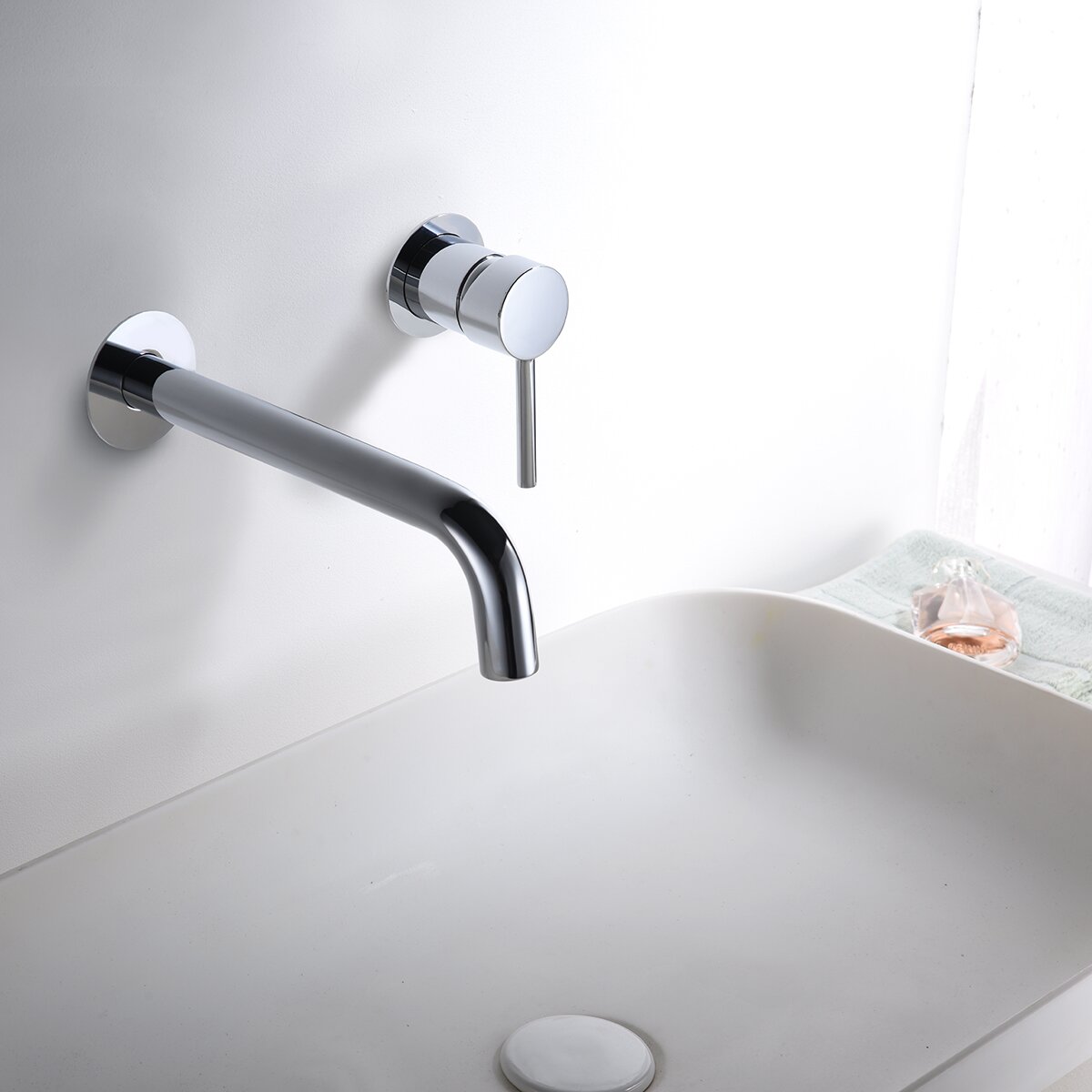 Imagen 3 de Grifo monomando empotrado para lavabo Etna Imex - Cromo Cromo