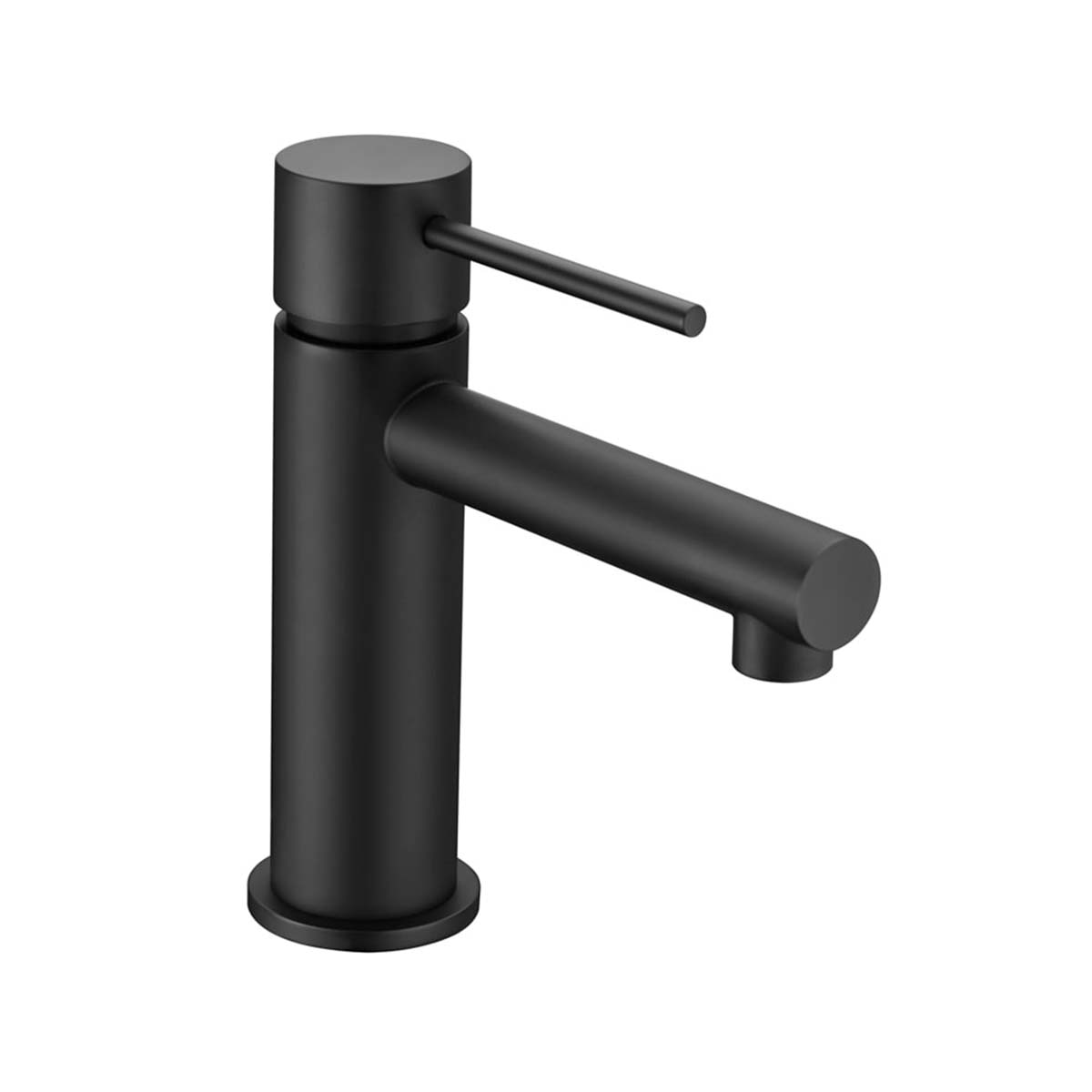 Grifo monomando para lavabo Milos Stick Imex - Negro mate Negro mate-1