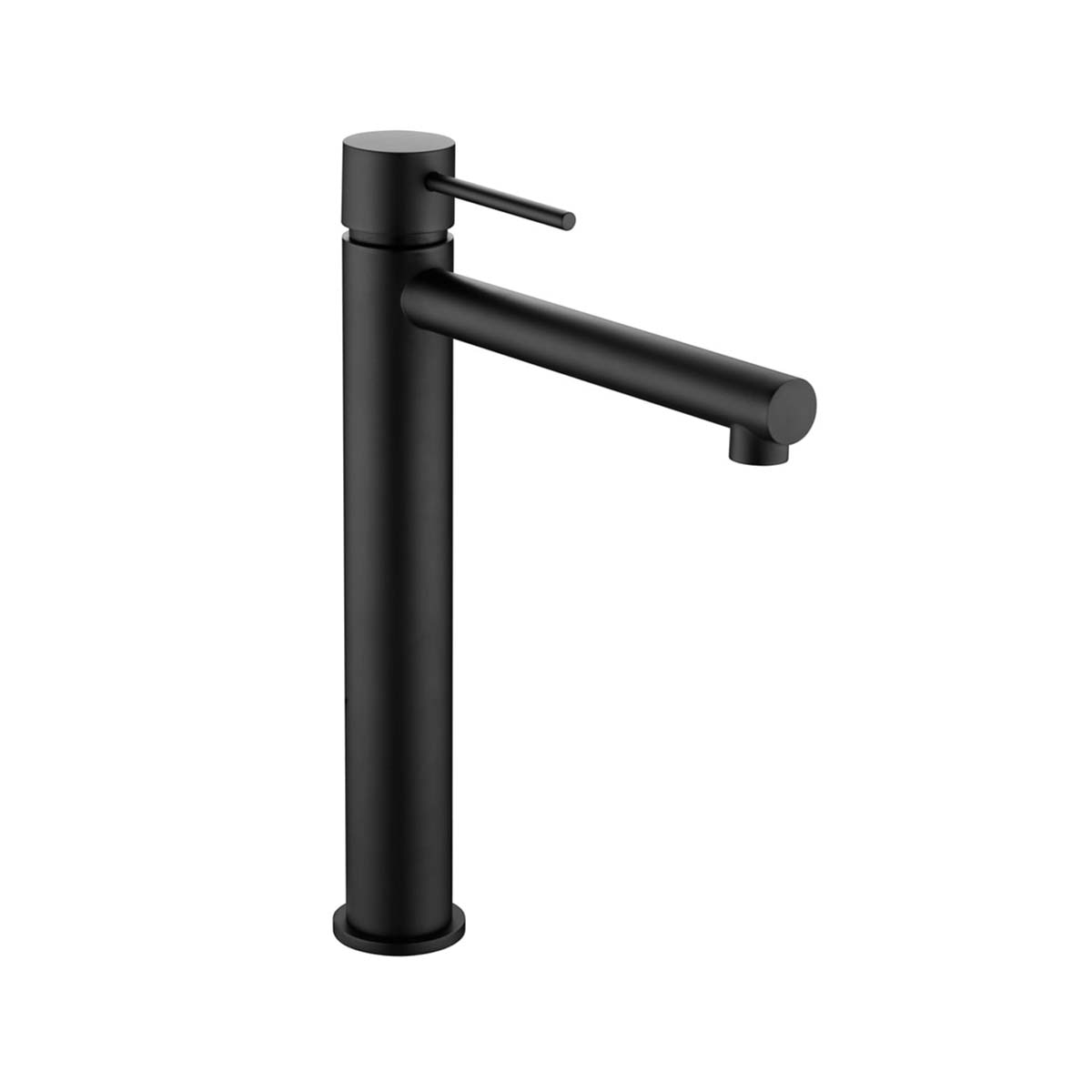 Imagen 1 de Grifo monomando de lavabo alto Milos Imex - Negro mate Negro mate