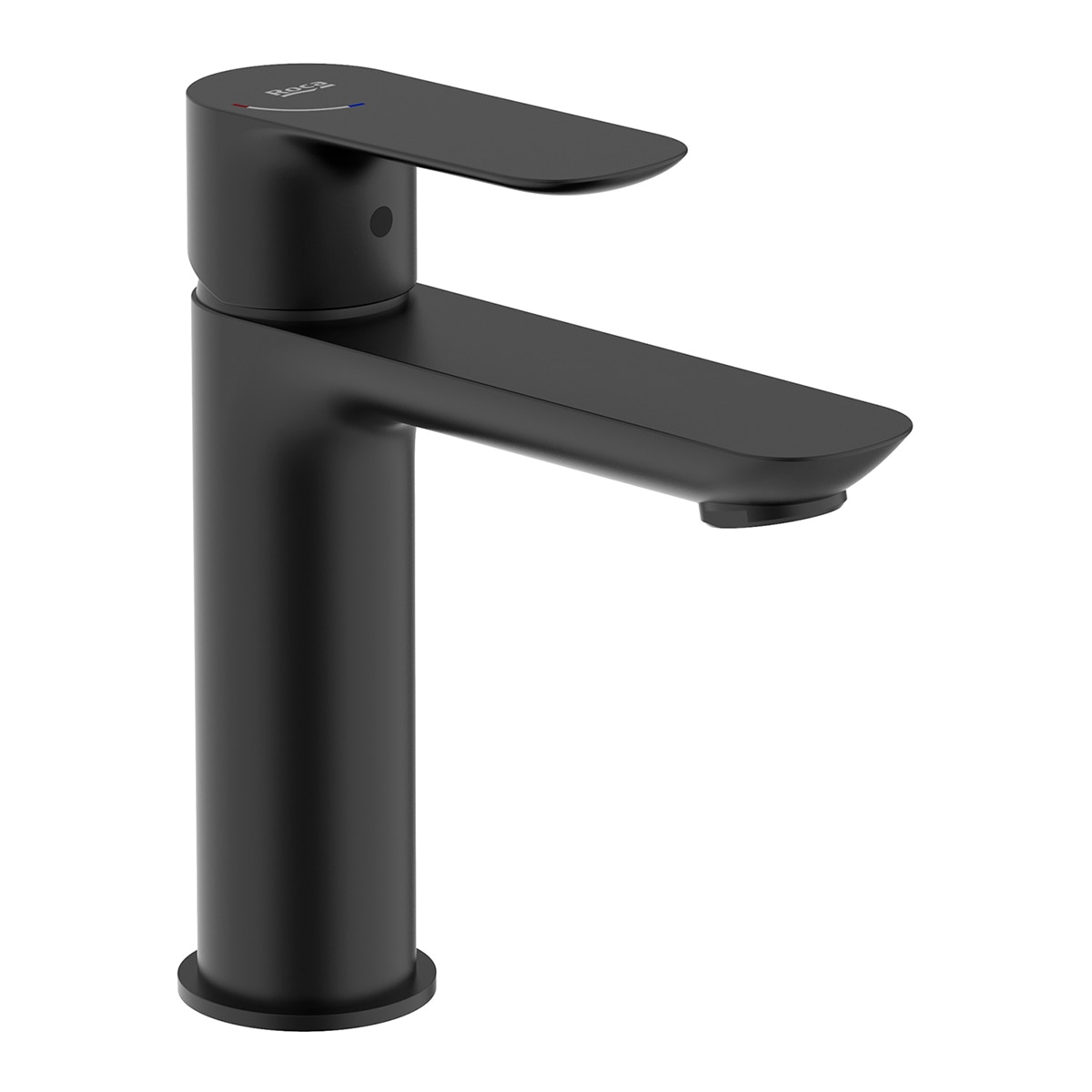 Grifo monomando para lavabo Cala Roca - Negro mate Negro mate-1