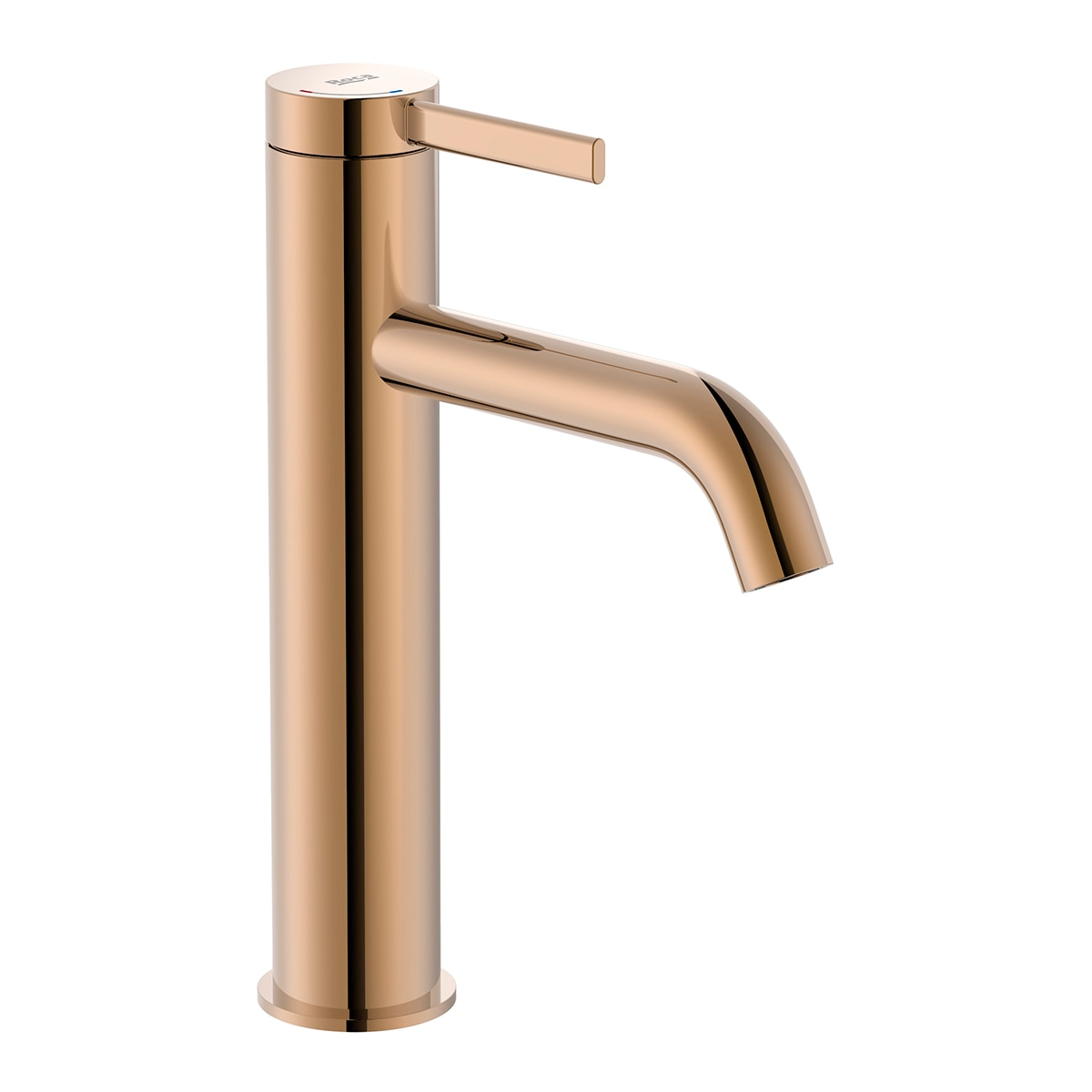 Imagen 1 de Grifo monomando alto para lavabo Ona Roca - Oro rosado Oro rosado