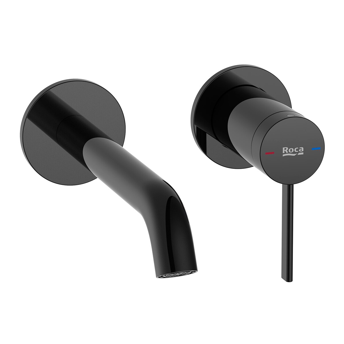 Grifo monomando empotrable para lavabo Ona Roca - Negro Titanio Negro Titanio-1