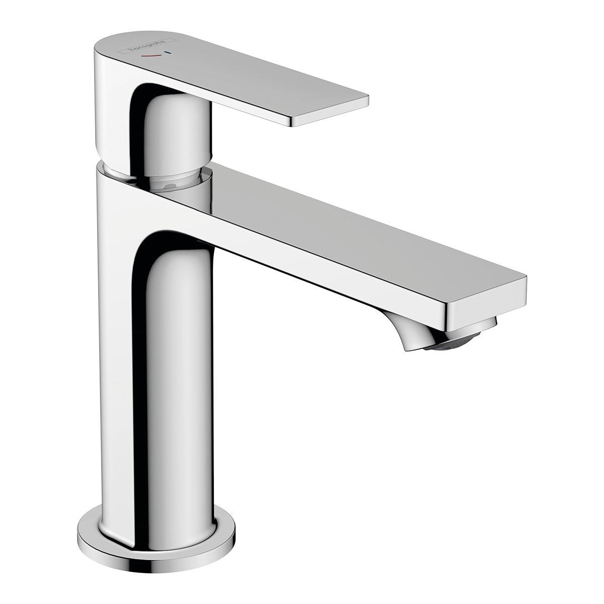 Hansgrohe - Grifo monomando con caño largo desagüe automático y apertura en frío para lavabo Rebris E Hansgrohe.