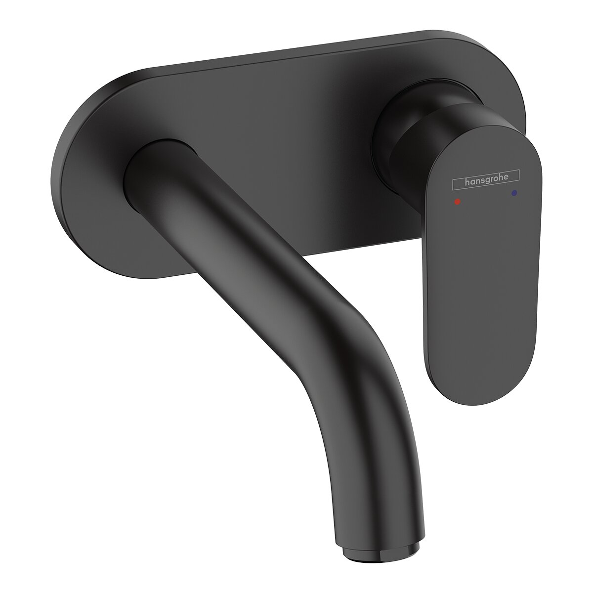Grifo monomando empotrado para lavabo Vernis Blend Hansgrohe - Negro mate Negro mate-1
