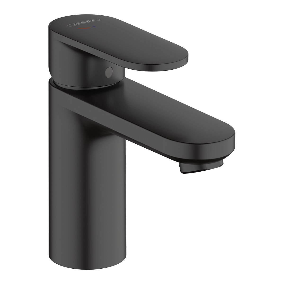 Imagen 1 de Grifo monomando con vaciador automático con apertura en frío para lavabo Vernis Blend Hansgrohe - Negro mate Negro mate