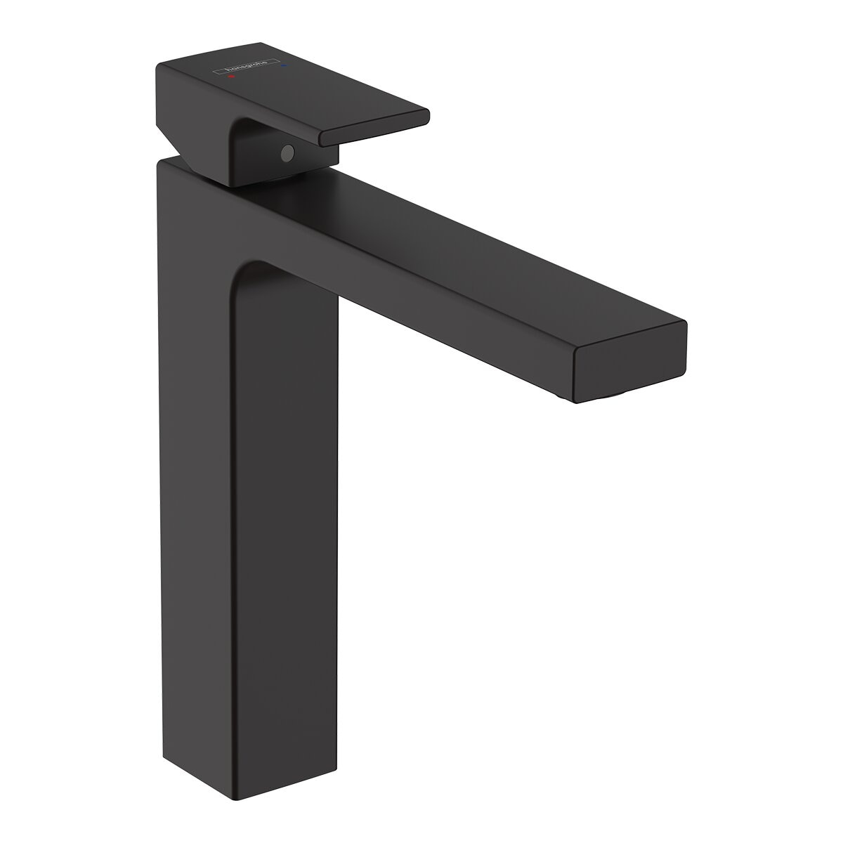 Imagen 1 de Grifo monomando alto para lavabo 190 Vernis Shape Hansgrohe - Negro mate Negro mate
