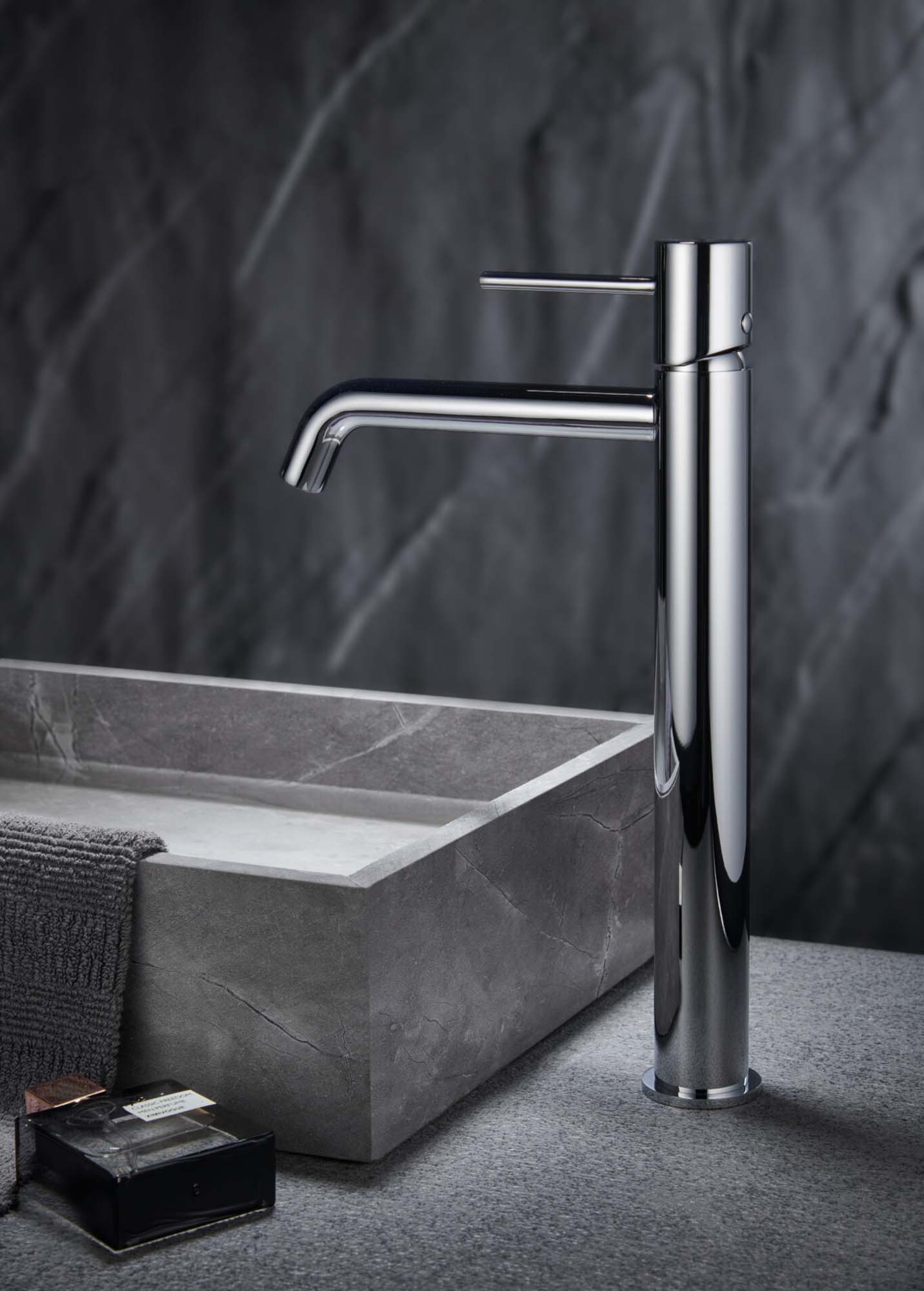 Imagen 2 de Grifo monomando de lavabo alto Monza Imex - Cromo Cromo