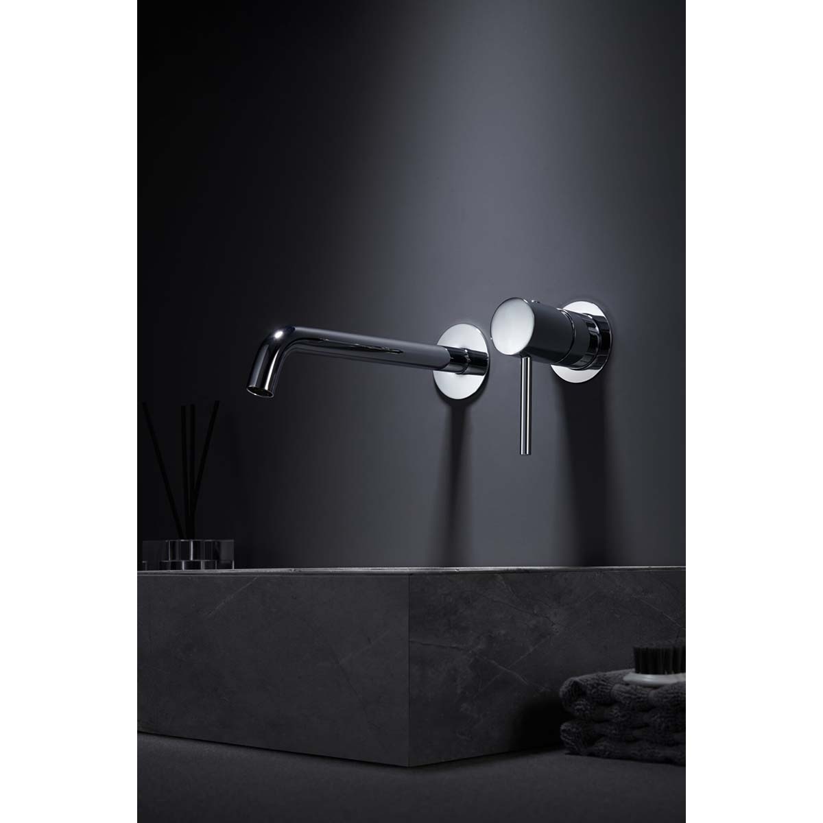 Imagen 2 de Grifo monomando de lavabo empotrado Monza Inex - Cromo Cromo