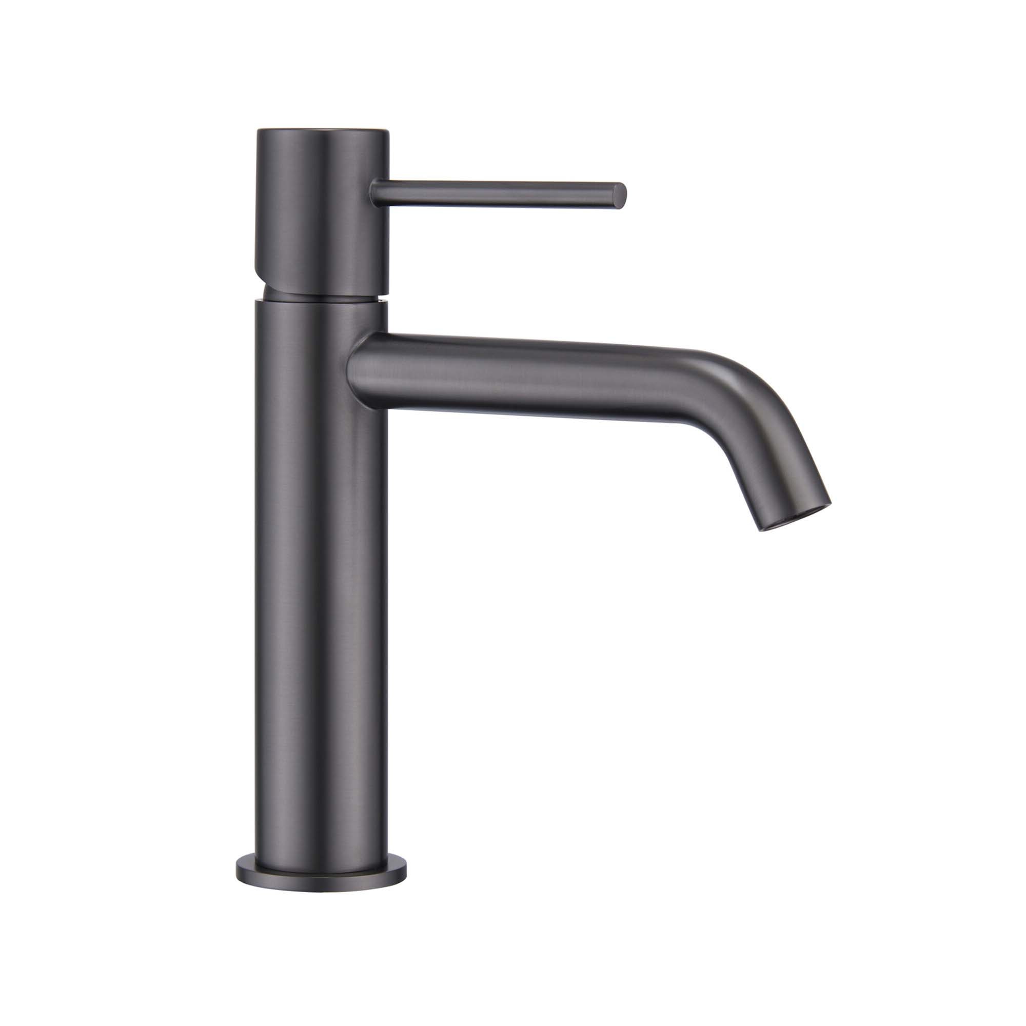 Grifo monomando de lavabo Monza Imex - BLACK GUN METAL BLACK GUN METAL-1