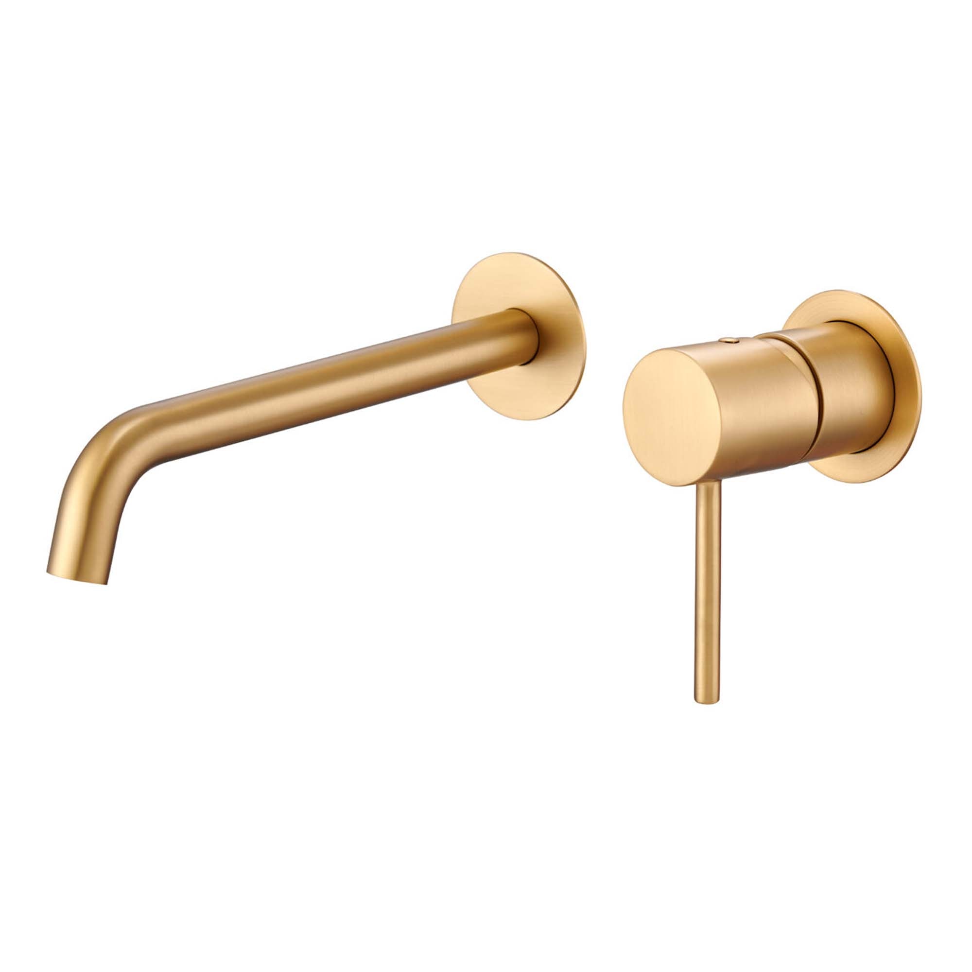 Imagen 1 de Grifo monomando de lavabo empotrado Monza Inex - Oro cepillado Oro cepillado
