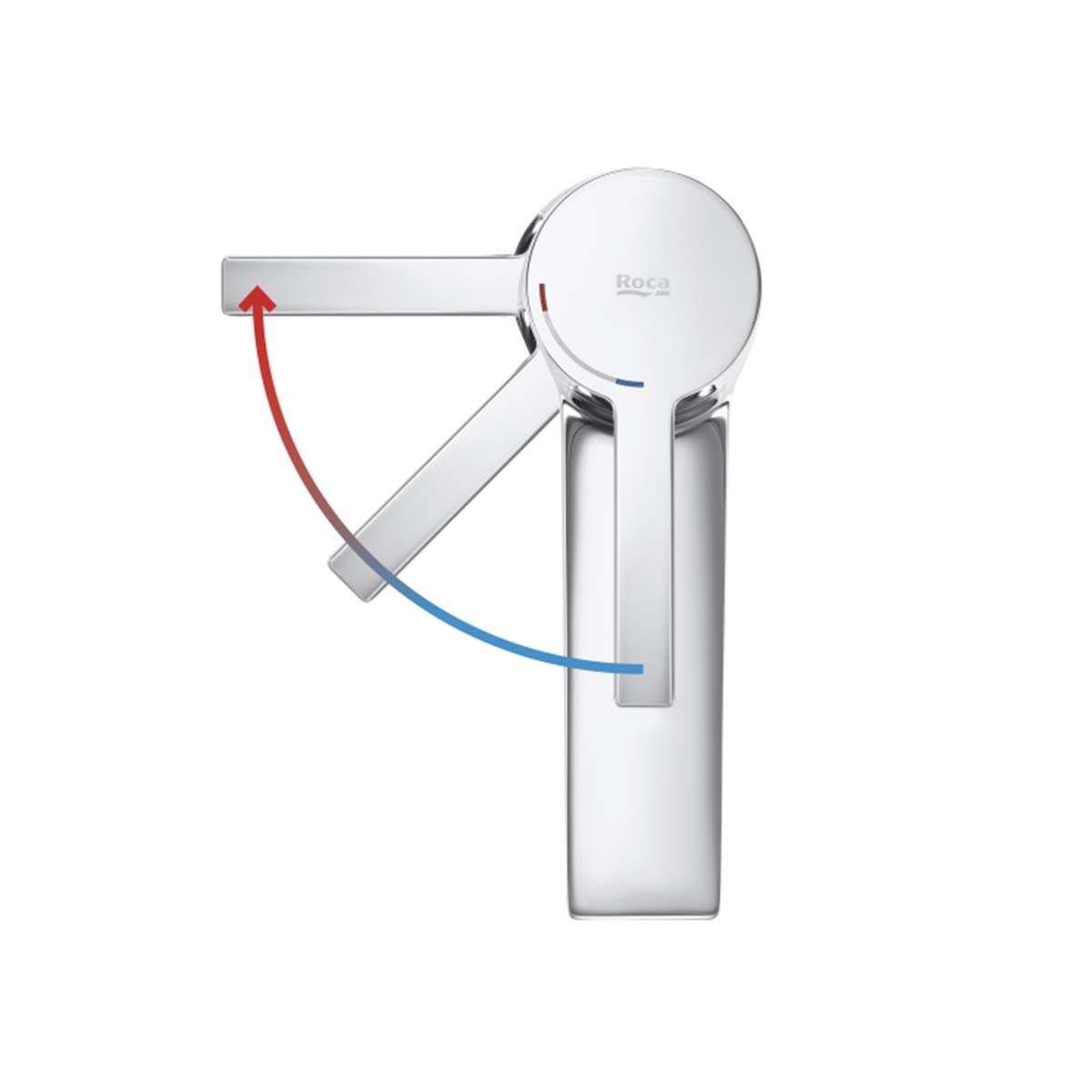 Imagen 2 de Grifo monomando para lavabo Victoria Plus Roca - Cromo Cromo
