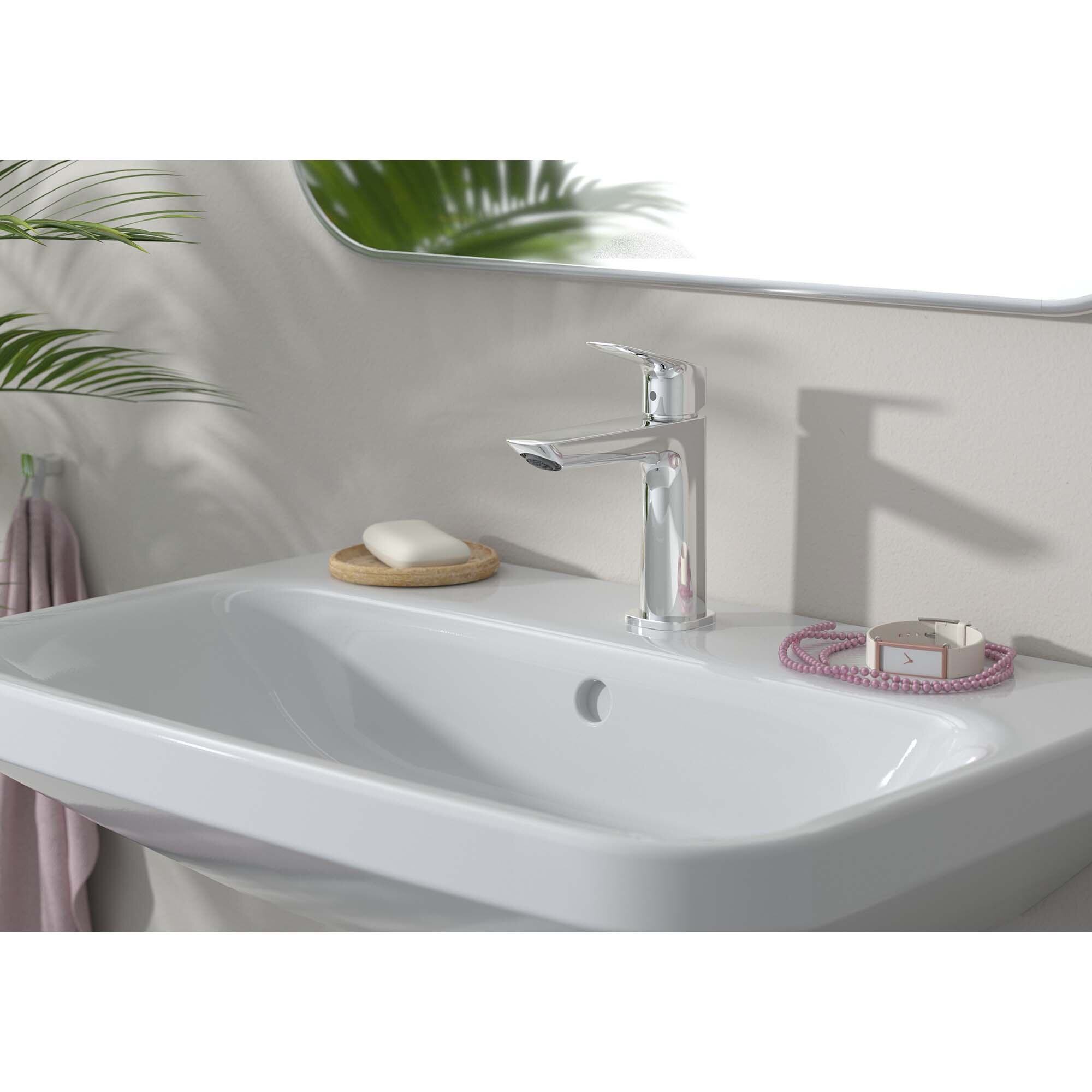 Imagen 2 de Grifo monomando para lavabo con vaciador CoolStart Logis Fine 110 Hansgrohe - Cromo Cromo