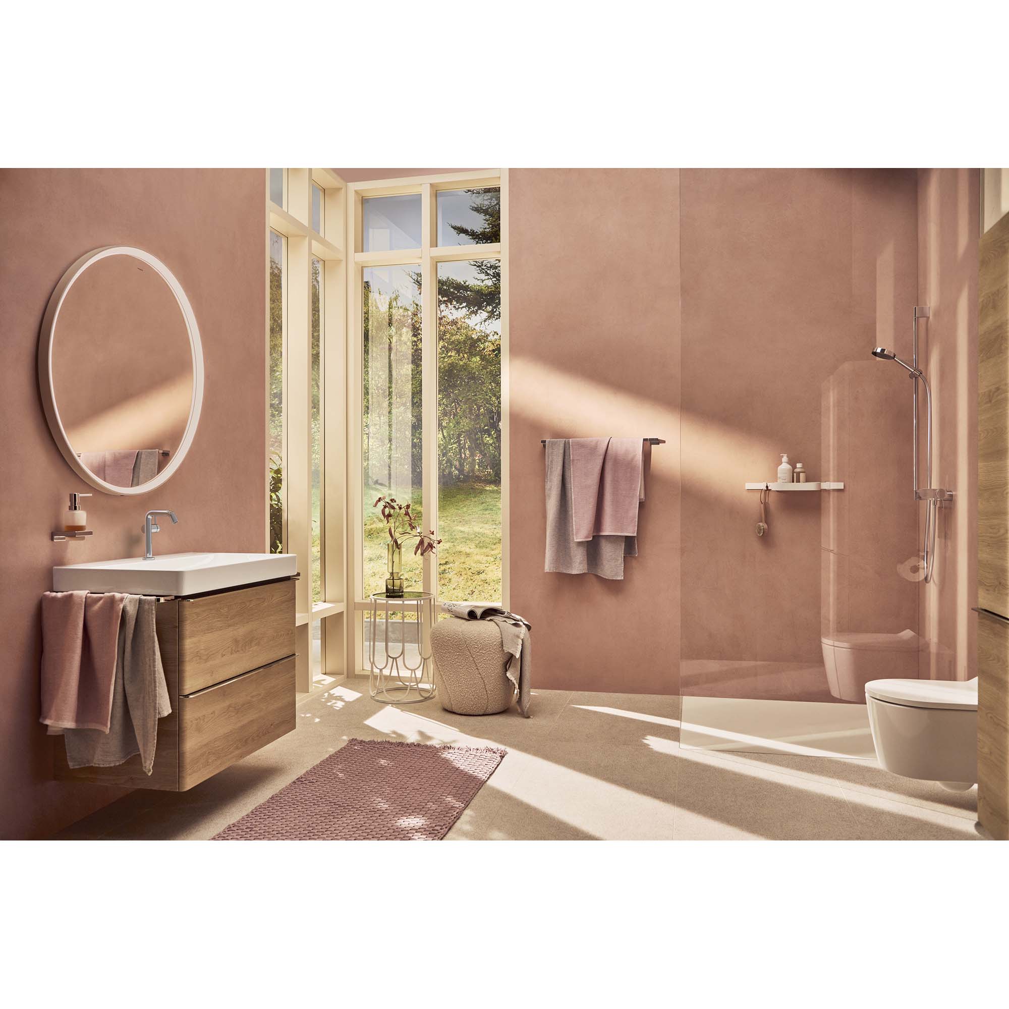Imagen 2 de Grifo monomando para lavabo con vaciador y CoolStart Tecturis S FINE 150 Hansgrohe - Cromo Cromo