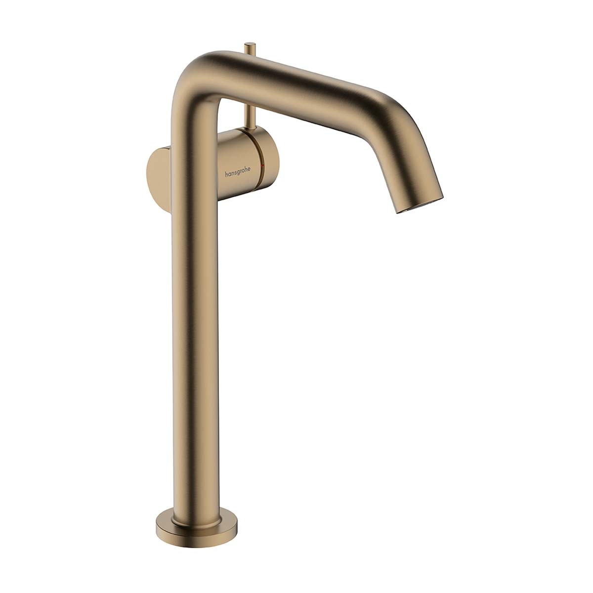 Imagen 1 de Grifo monomando alto para lavabo con vaciador push open y CoolStart Tecturis S Fine 240 Hansgrohe - Bronce cepillado Bronce cepillado