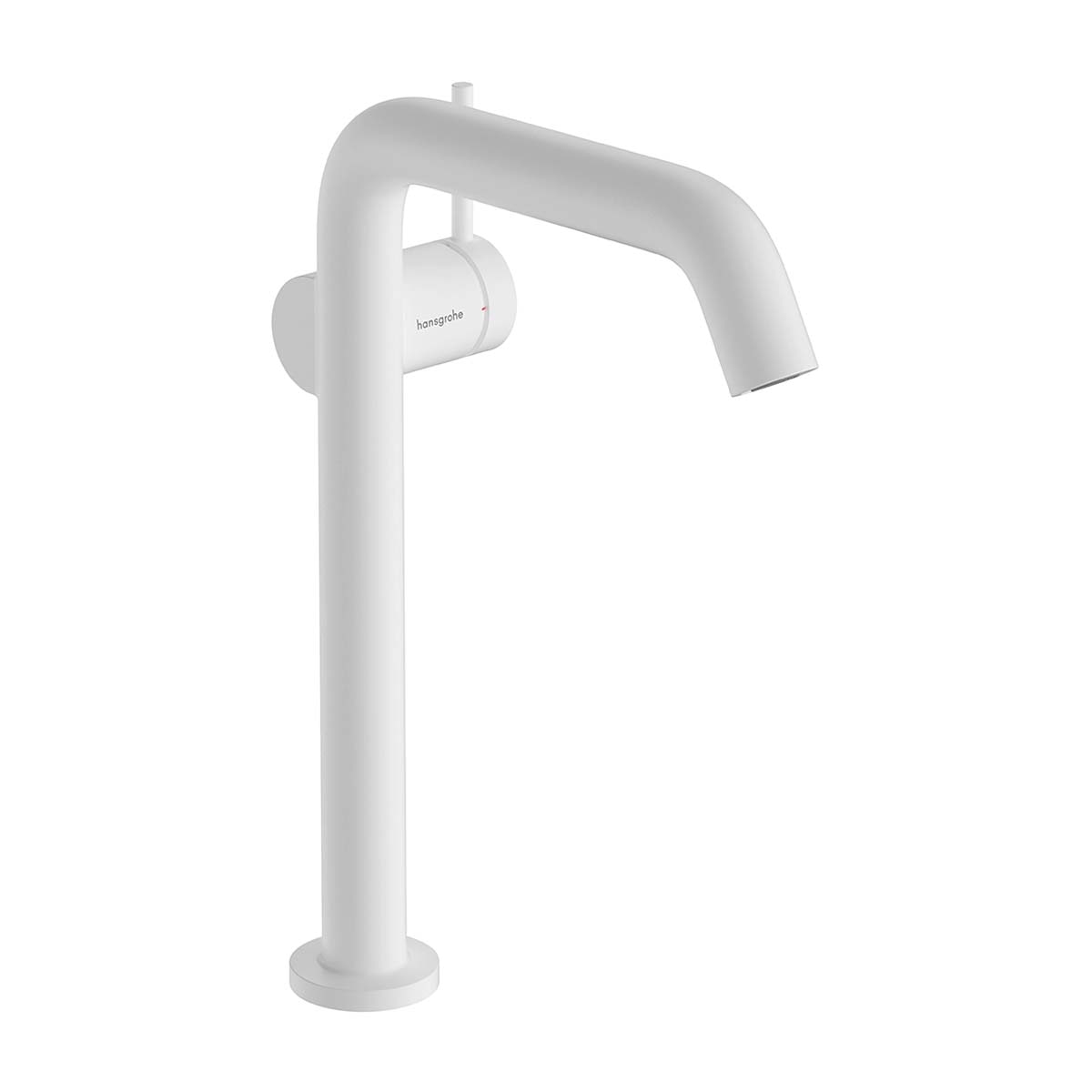 Imagen 1 de Grifo monomando alto para lavabo con vaciador push open y CoolStart Tecturis S Fine 240 Hansgrohe - Blanco mate Blanco mate