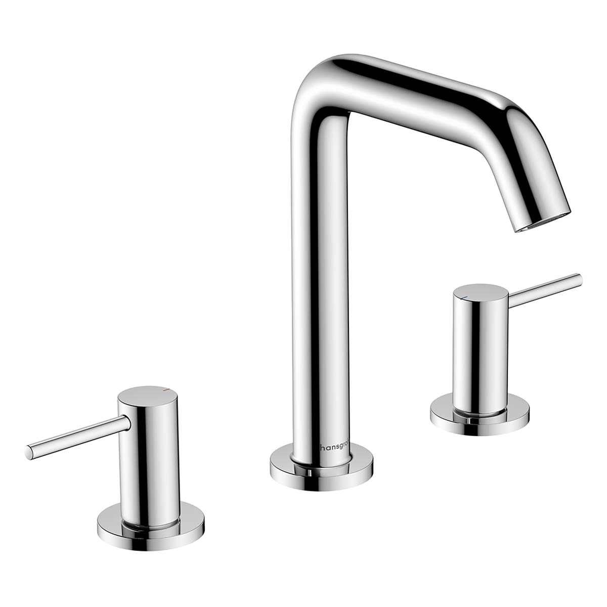 Hansgrohe - Grifo monomando para lavabo 3 agujeros con vaciador automático push open Tecturis S 150 Hansgrohe.