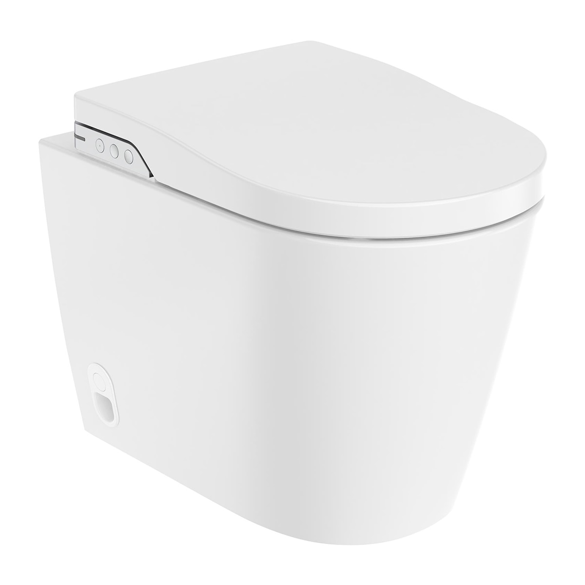 Inodoro de pie con función lavado y secado Inspira Roca - Blanco Blanco-1