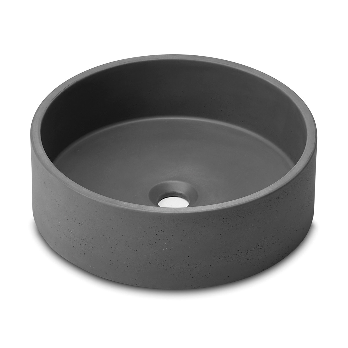 Lavatório de Bancada de Cimento Pesquera Cinzento-1