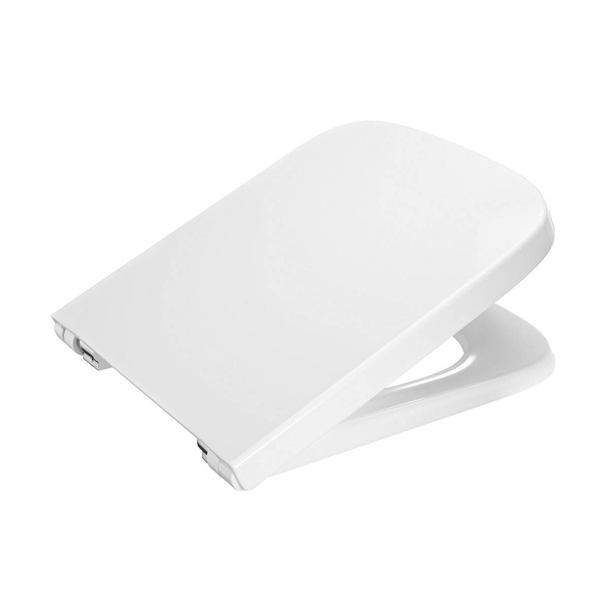 Tapa WC para inodoro Dama Compact Roca - Blanco Blanco-1