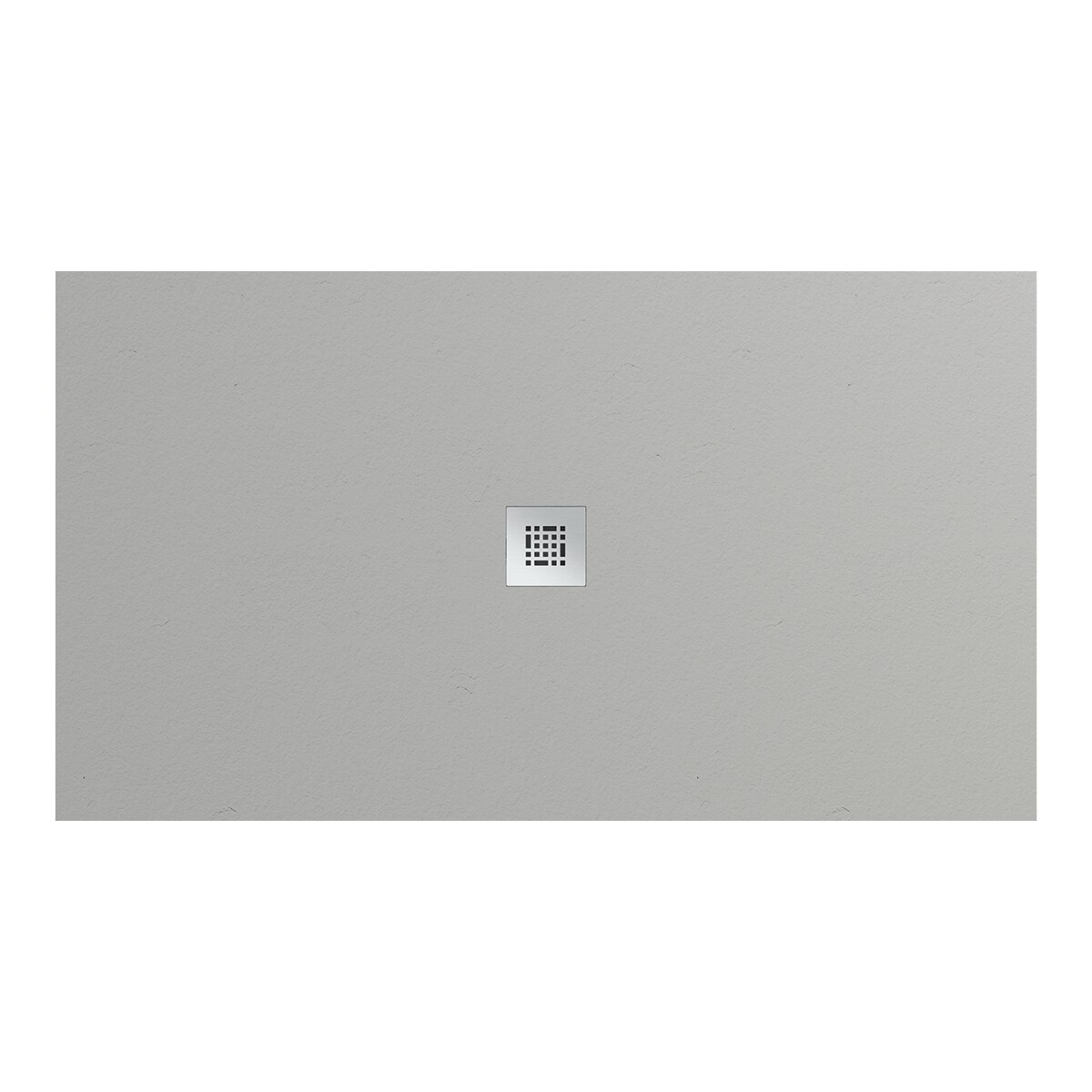 Plato de ducha Essential Fiora - Gris 100 x 70 cm Gris-1