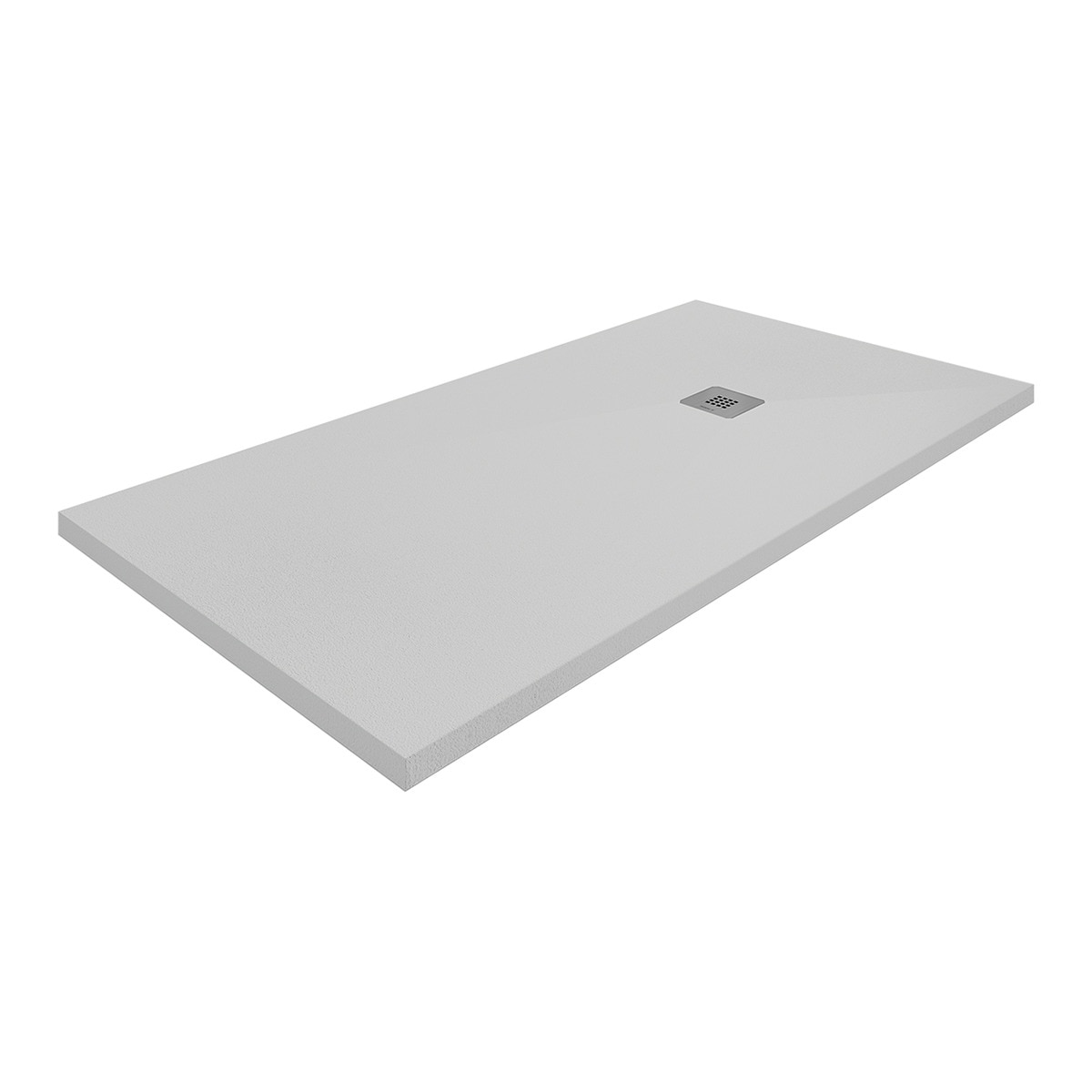 Plato de ducha extraplano de resina Zenda Profiltek - Perla 80 x 90 cm Perla-1