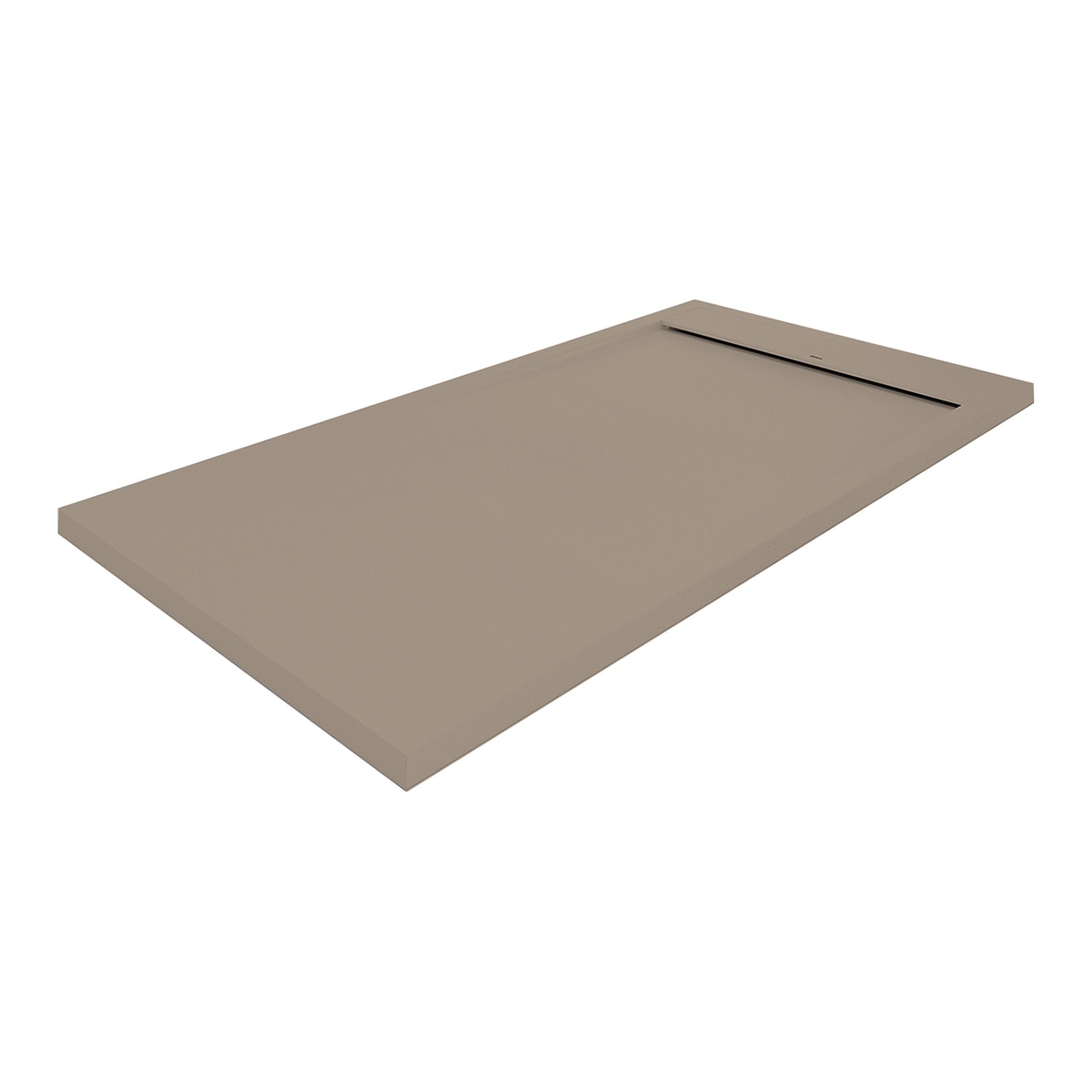 Imagen 1 de Plato de ducha extraplano de resina Matis Profiltek - Moka 180 x 70 cm Moka