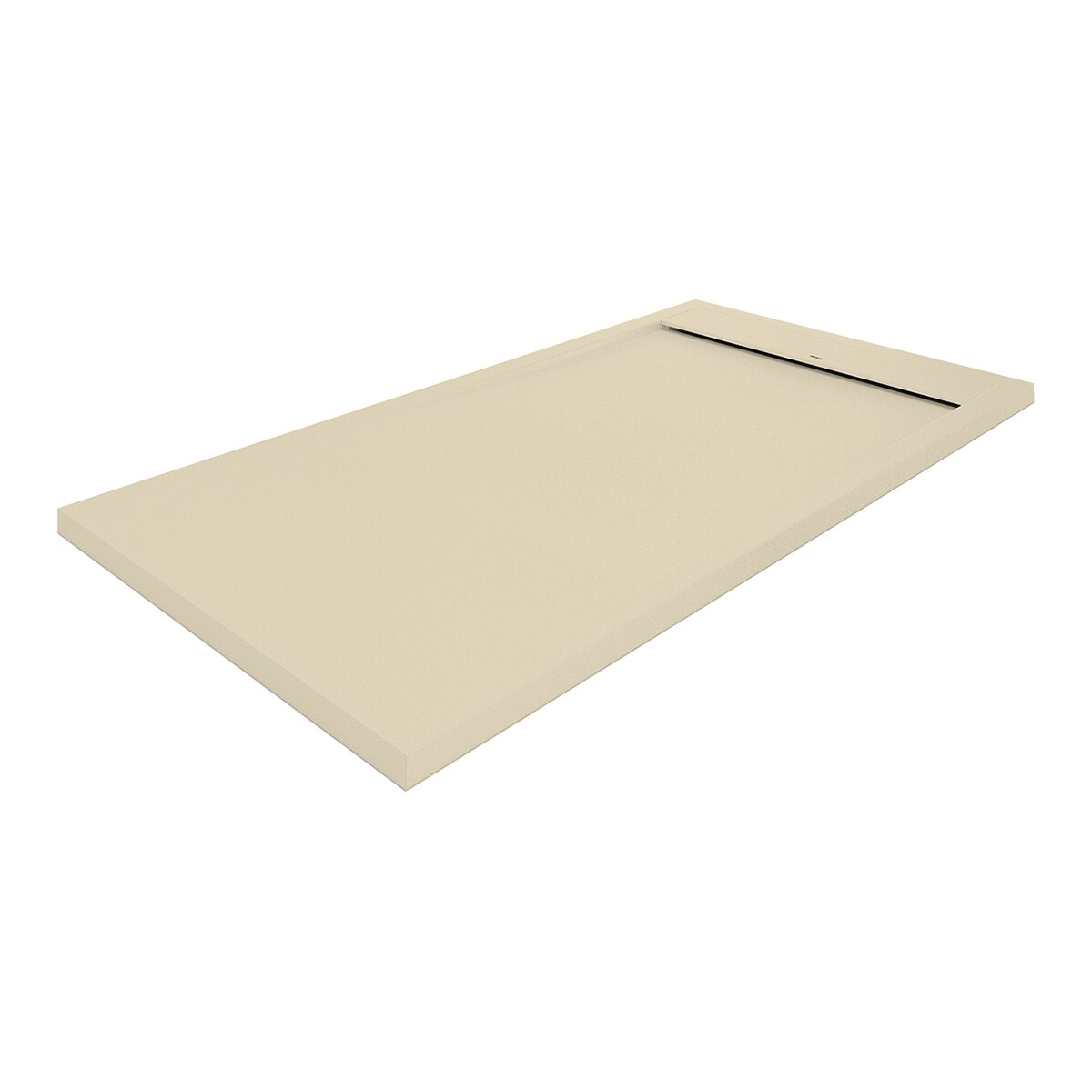 Plato de ducha extraplano de resina Matis Profiltek - Crema 100 x 90 cm Crema-1