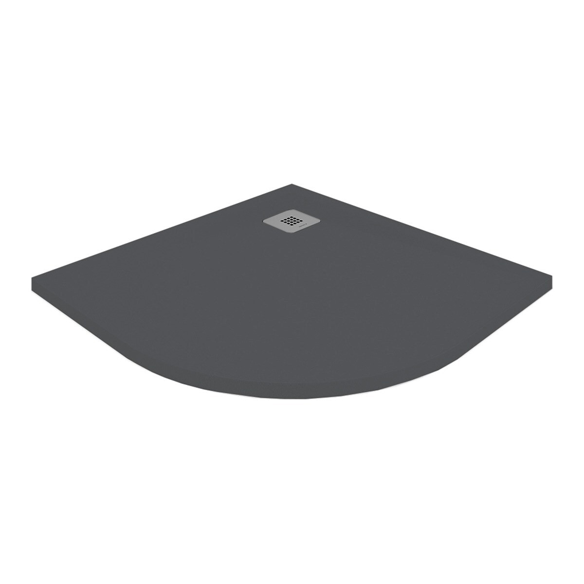 Plato de ducha extraplano de resina angular Rodik Profiltek - Antracita 80 x 80 cm Antracita-1