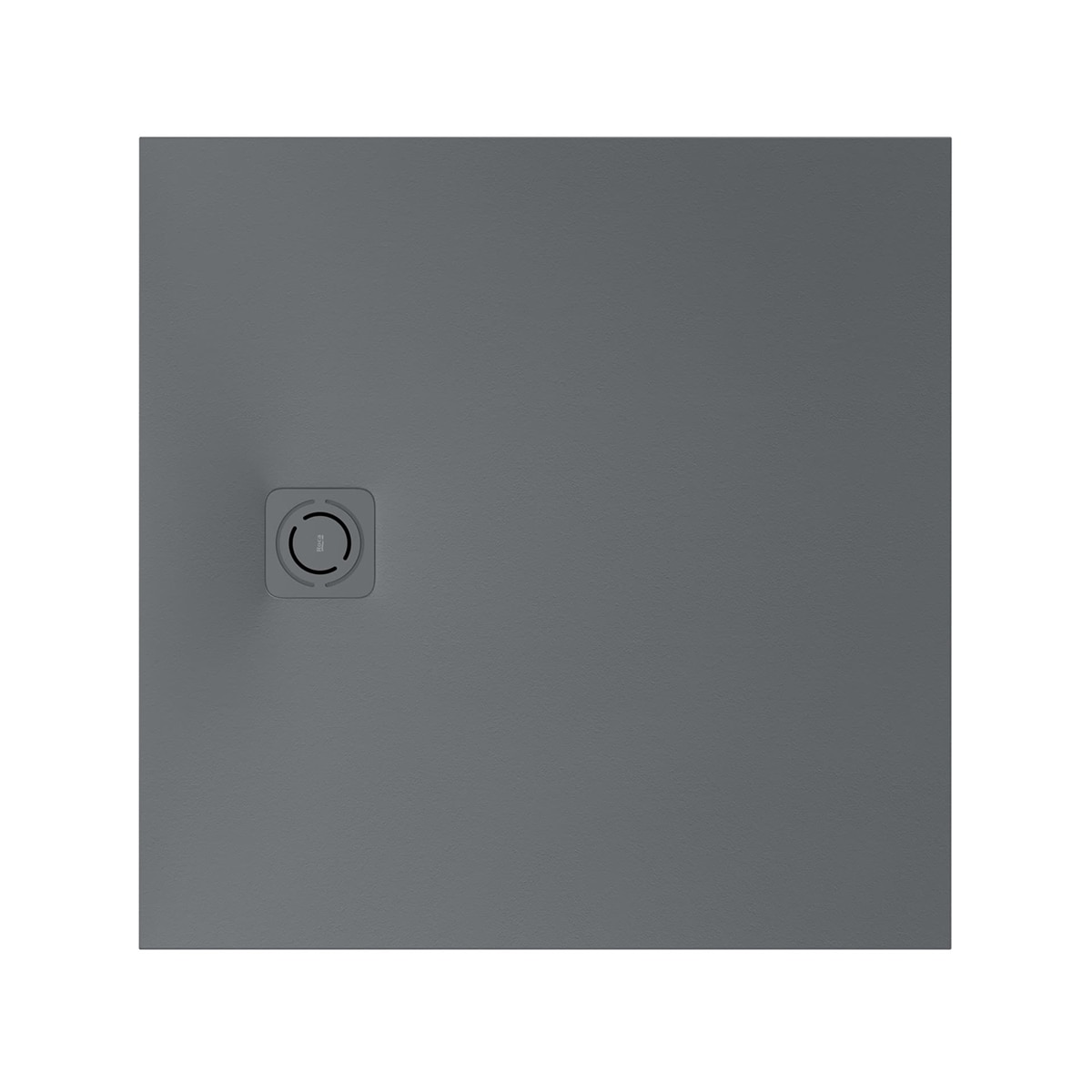 Plato de ducha cuadrado extraplano Terran Roca - Pizarra 80 x 80 cm Pizarra-1