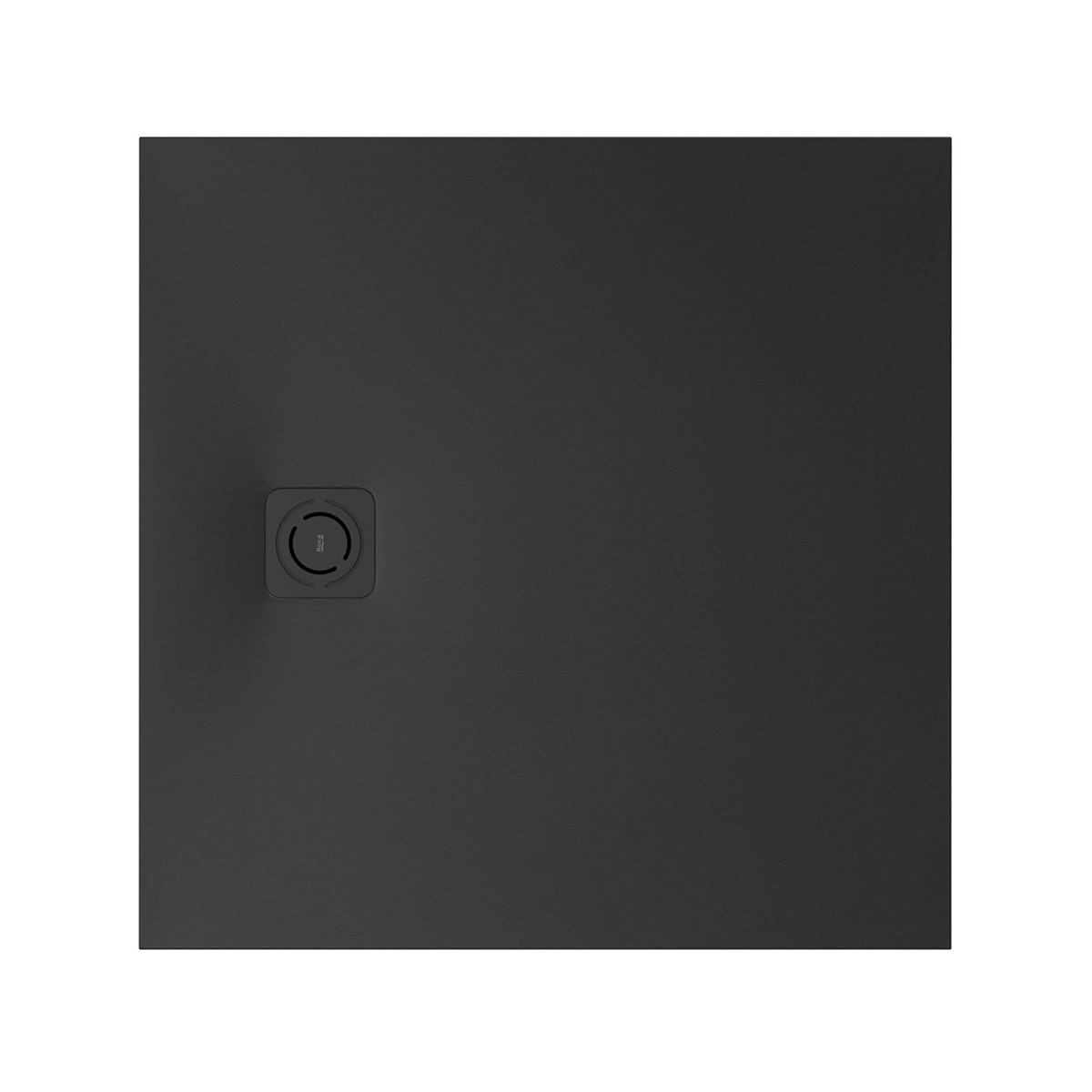 Plato de ducha cuadrado extraplano Terran Roca - Negro 80 x 80 cm Negro-1
