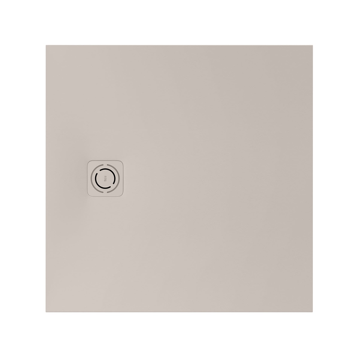 Plato de ducha cuadrado extraplano Terran Roca - Beige 80 x 80 cm Beige-1