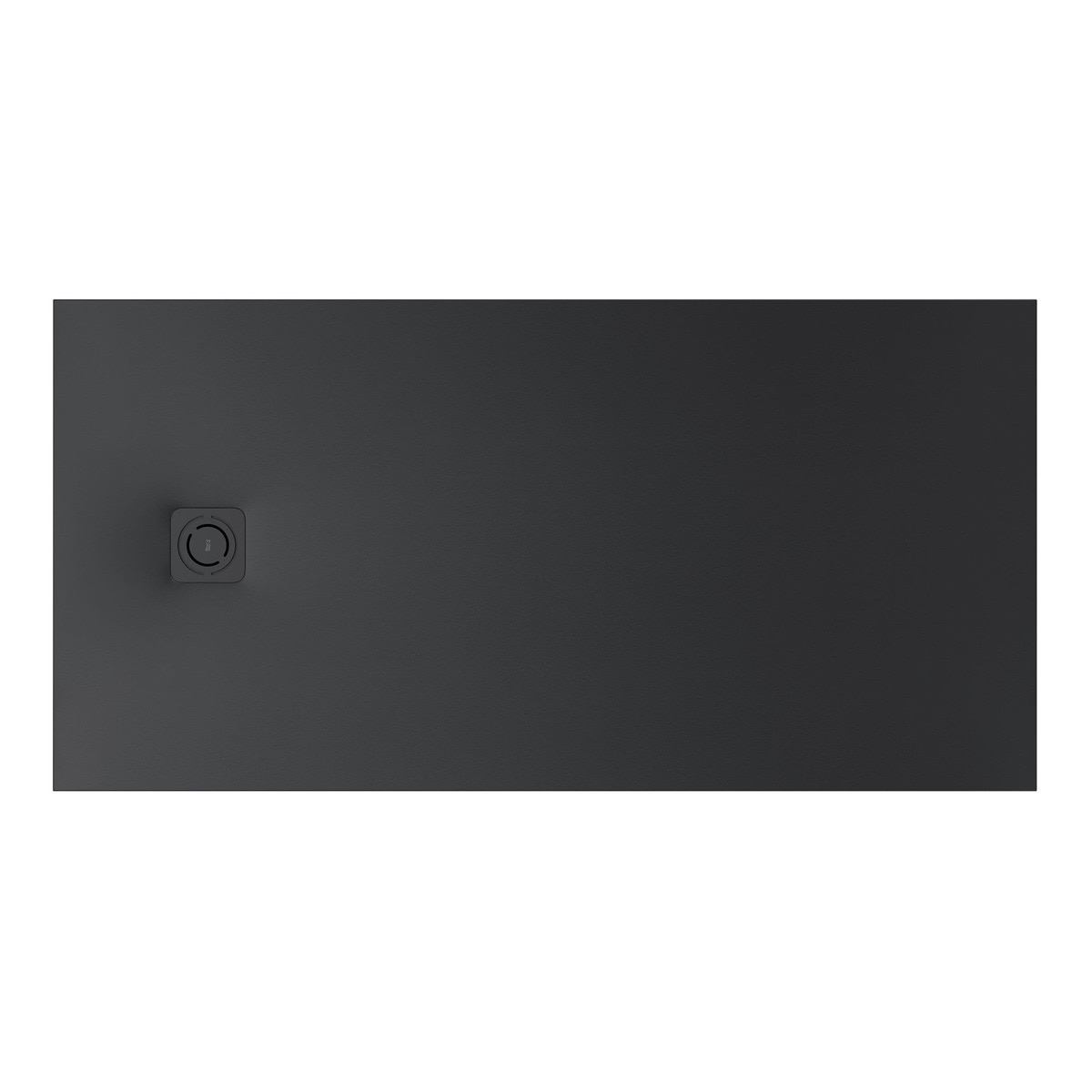 Plato de ducha rectangular extraplano Terran Roca - Negro 100 x 90 cm Negro-1