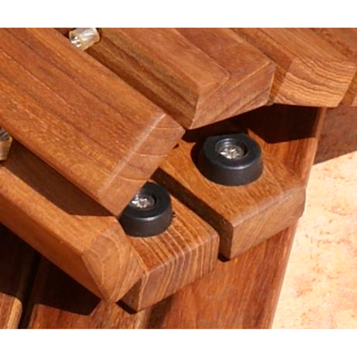 Imagen 2 de Tarima de ducha de teca Asinox - Madera Extragrande Madera