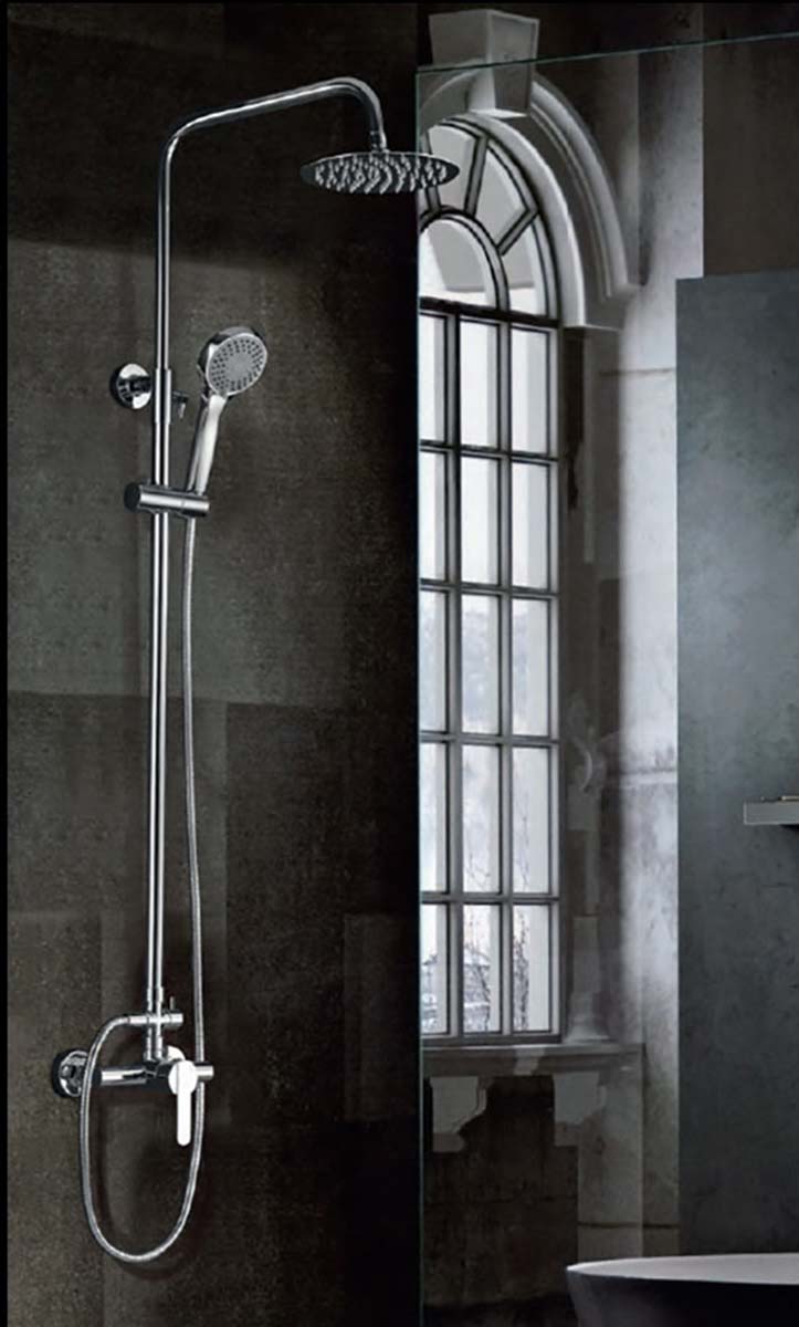 Conjunto de ducha monomando Roma Imex - Cromo Cromo-2