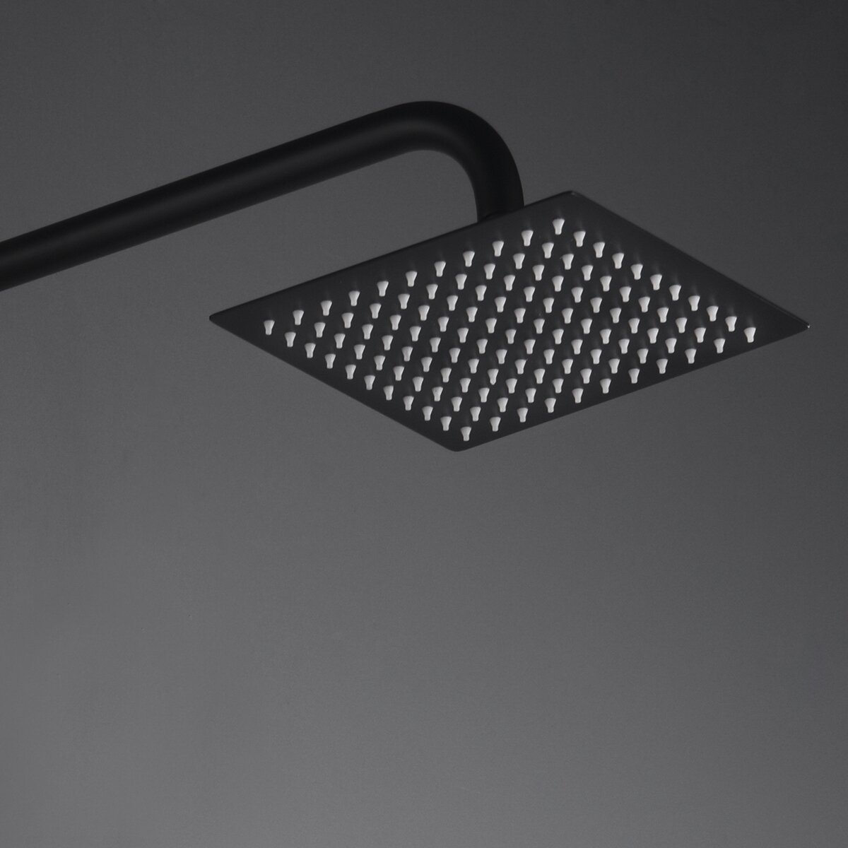 Conjunto de Duche Monocomando Art Preto mate-4
