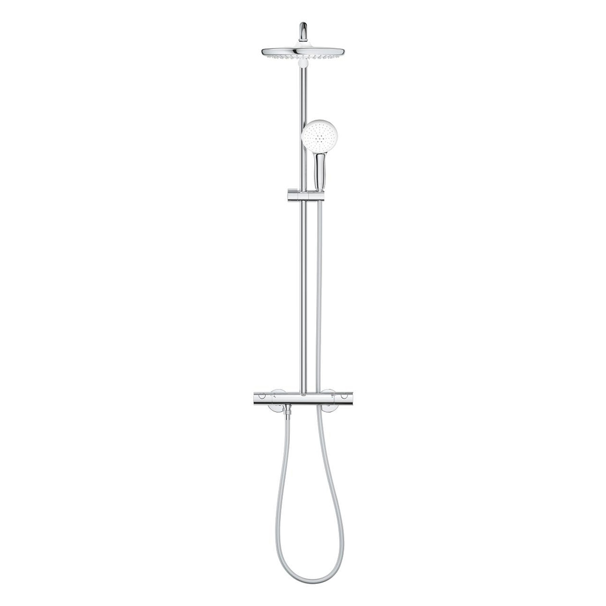 Sistema de Duche Termostático Tempesta System 250 Cromado-2