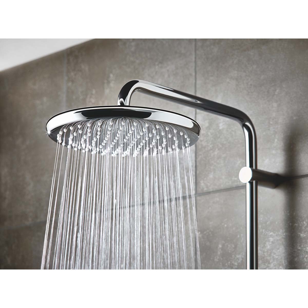 Sistema de Duche Termostático Tempesta System 250 Cromado-3