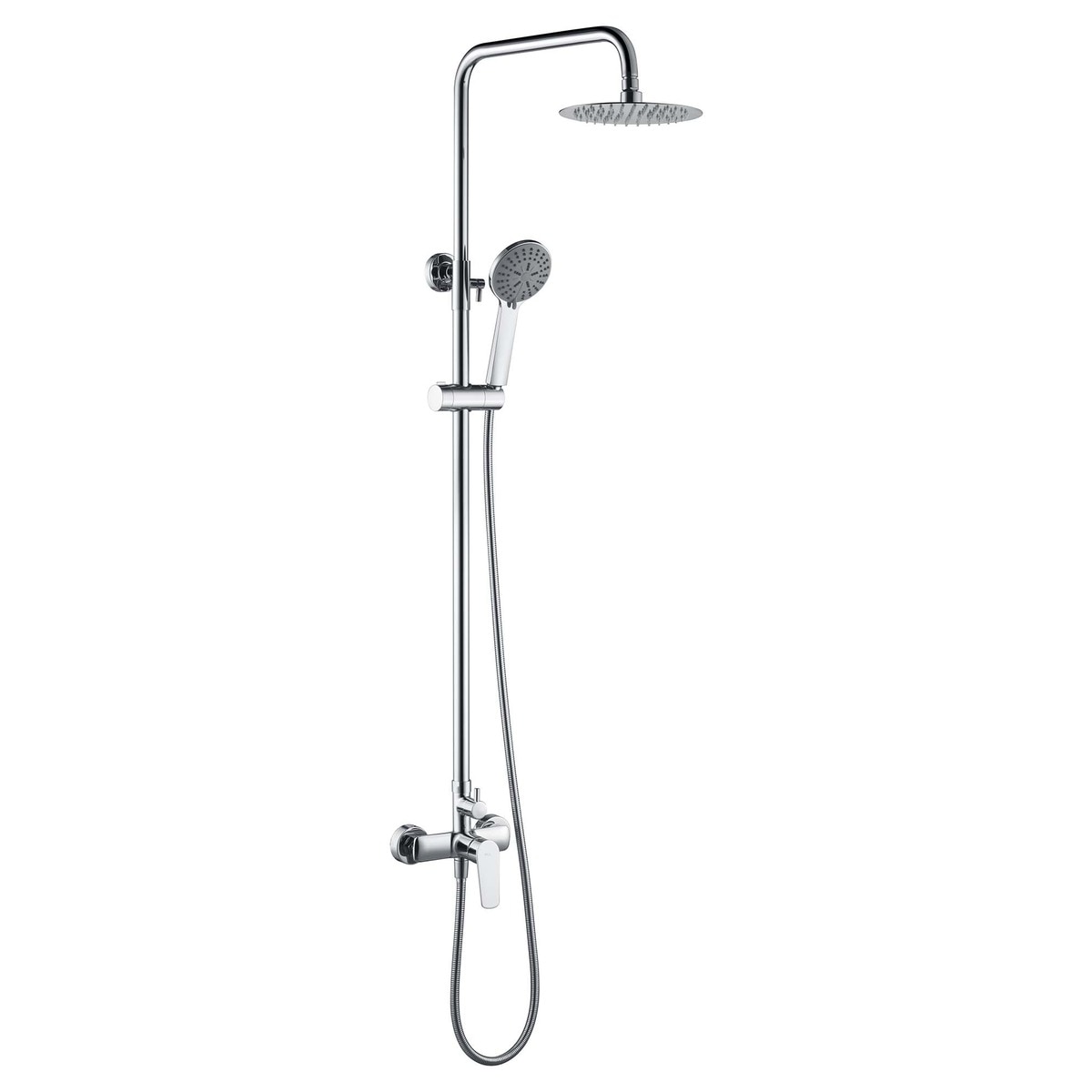 Conjunto de ducha monomando Bélgica Imex - Cromo Cromo-1