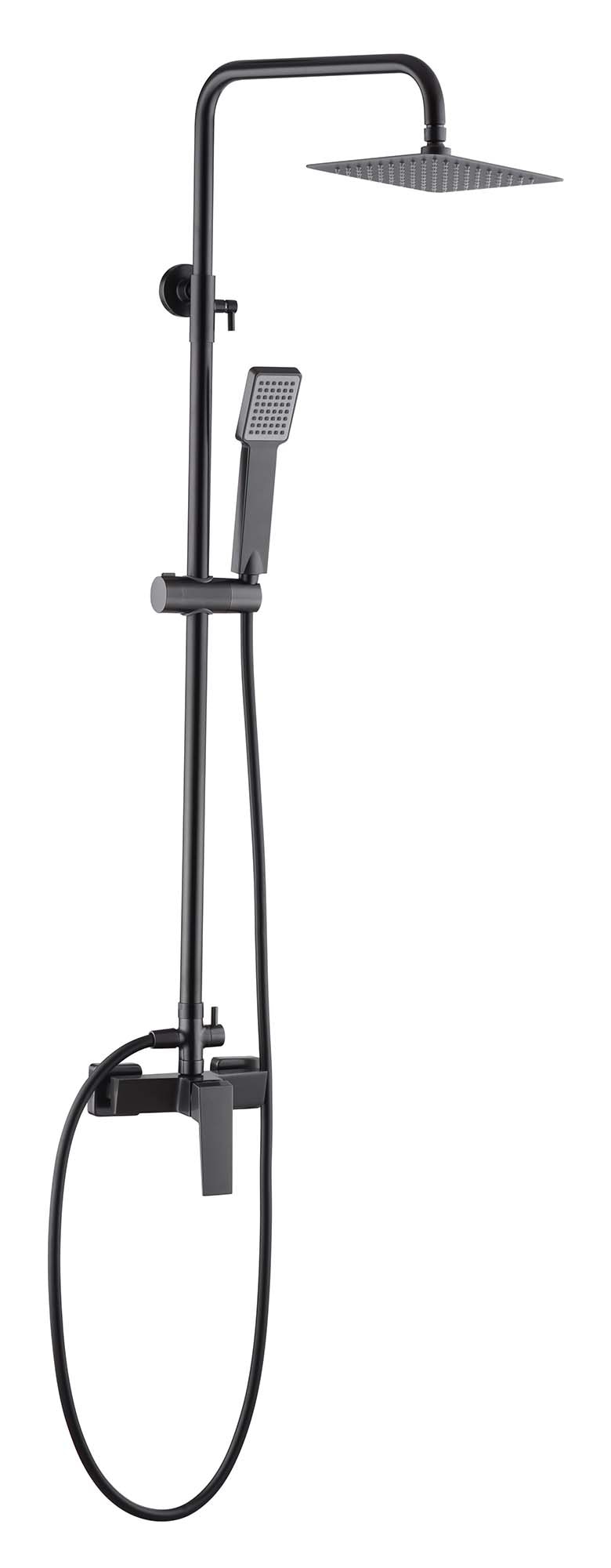 Conjunto de ducha monomando Art Imex - BLACK GUN METAL BLACK GUN METAL-1