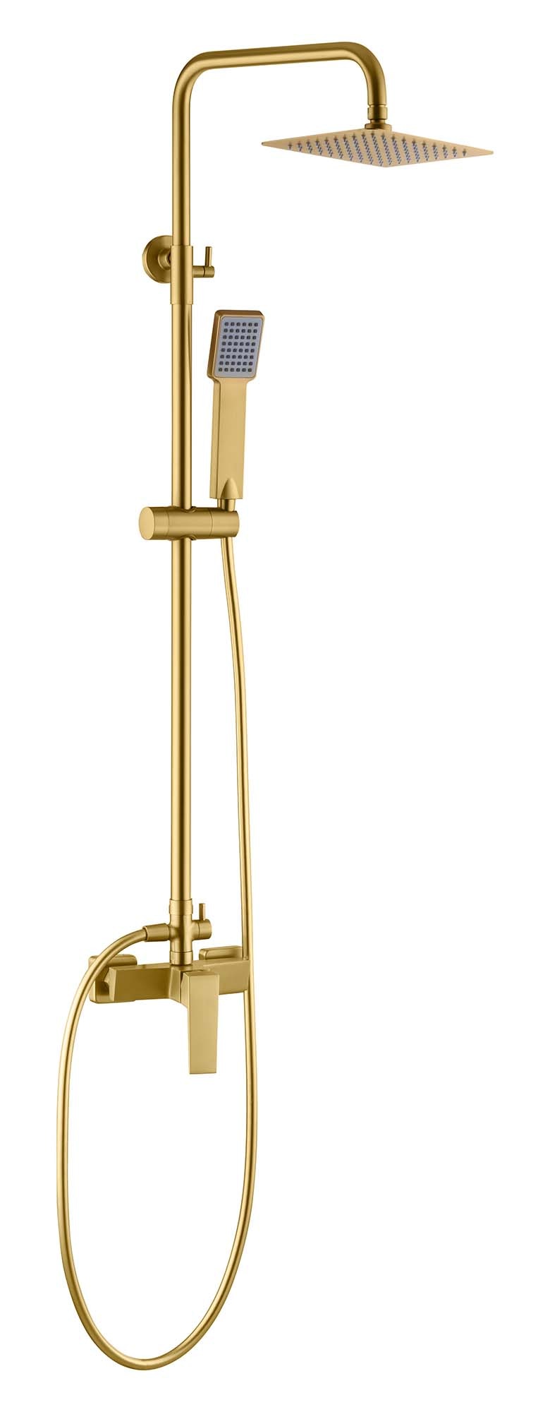 Conjunto de ducha monomando Art Imex - Oro cepillado Oro cepillado-1