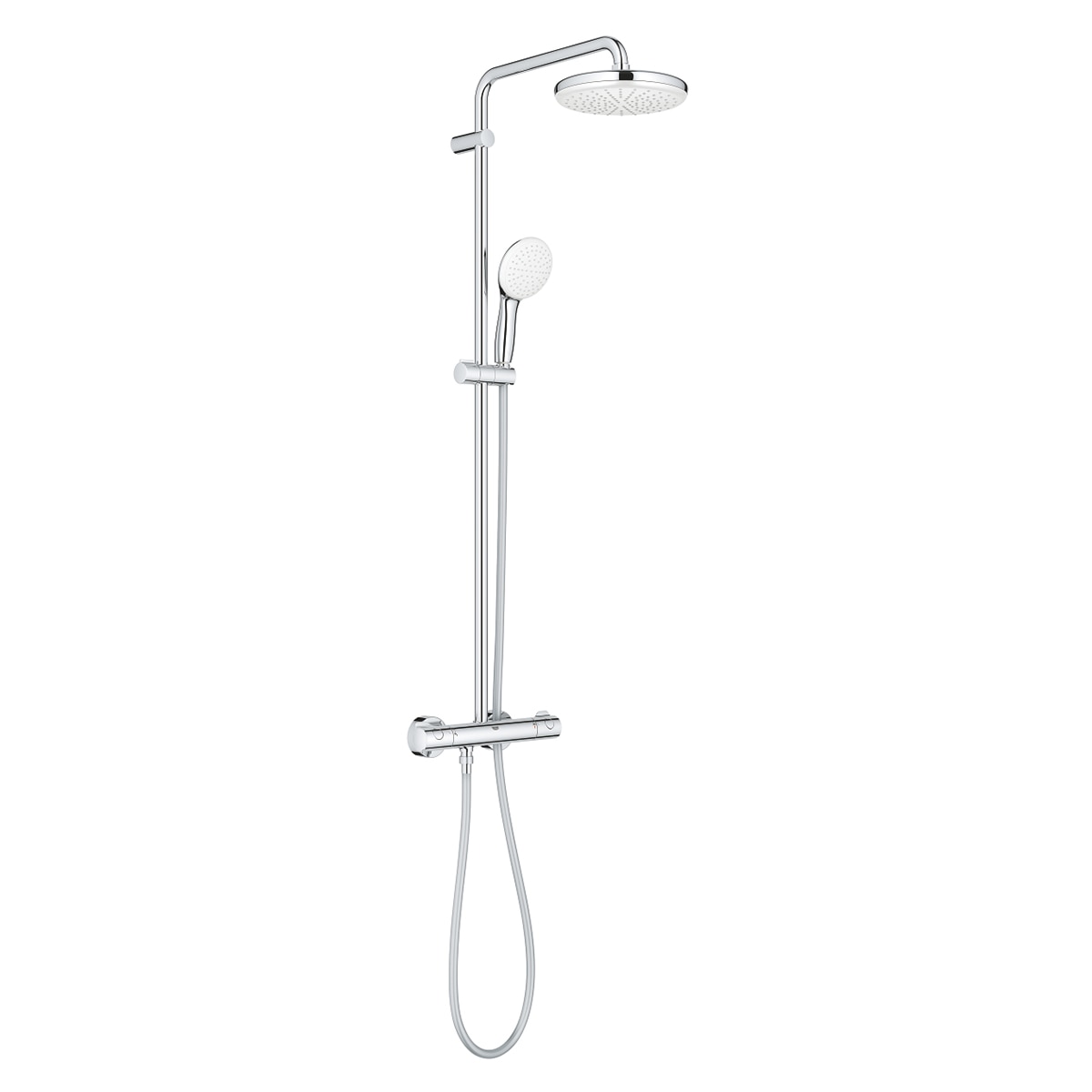 Sistema de ducha termostático Tempesta System 210 Grohe Cromo Cromo-1