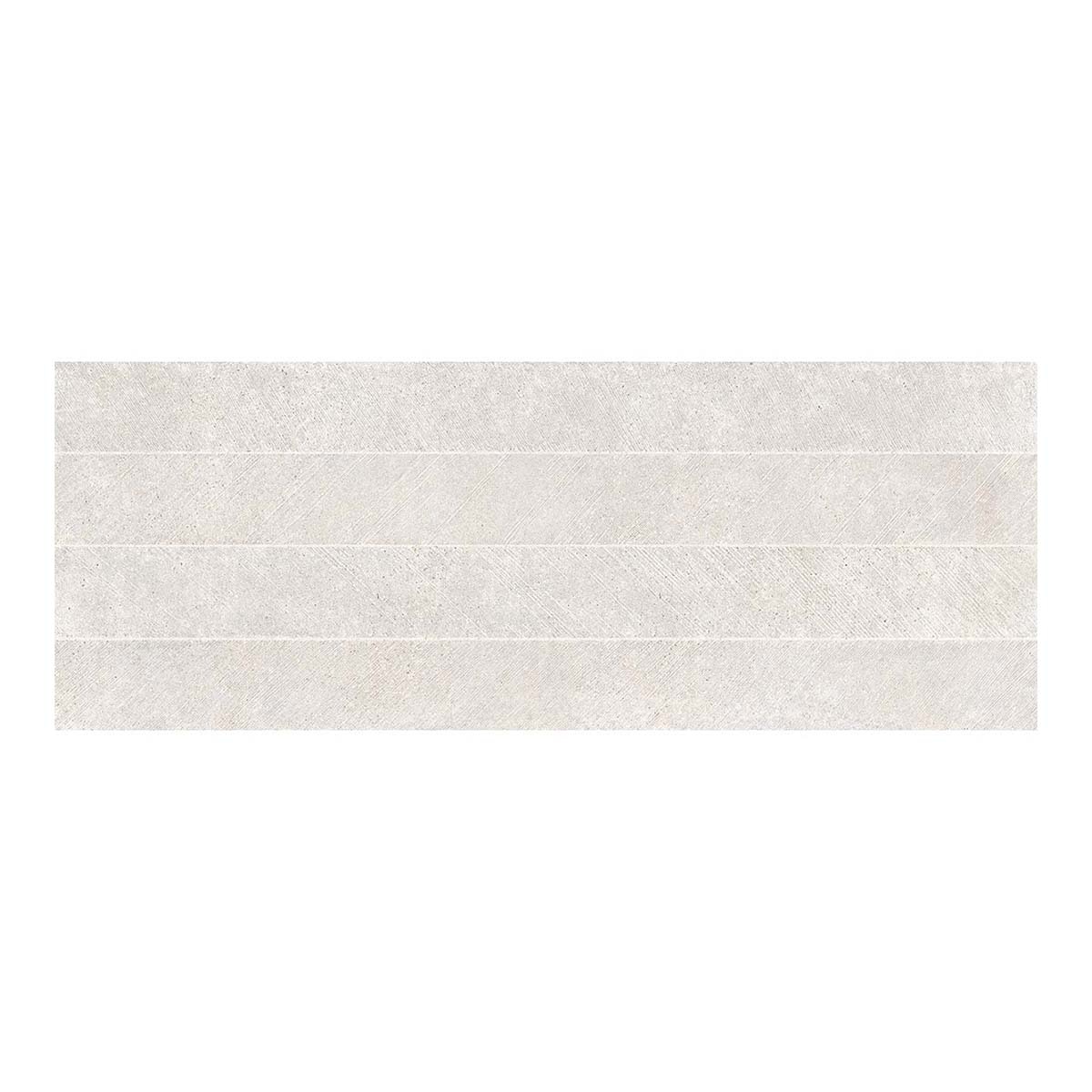 Azulejo de pared rectificado 45x120 cm Bottega Spiga Porcelanosa - Blanco Blanco-1