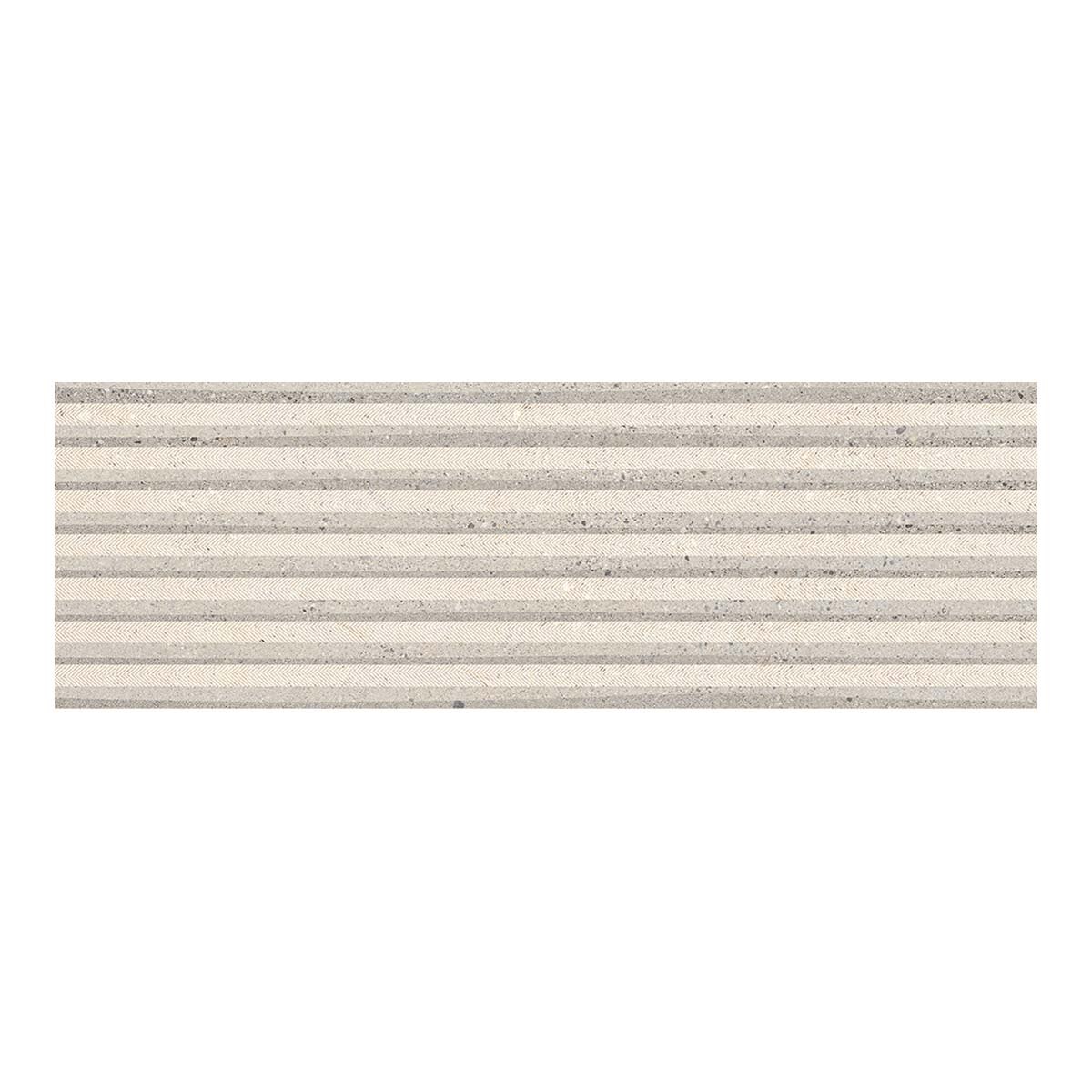 Imagen 0 de Azulejo de pared rectificado 33x100 cm Spiga Durango Porcelanosa Acero