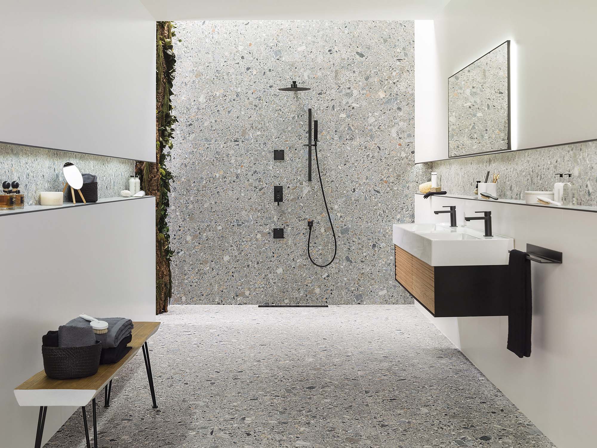 Azulejo de pared rectificado 33x100 cm Marmi China Porcelanosa - Blanco Blanco-2