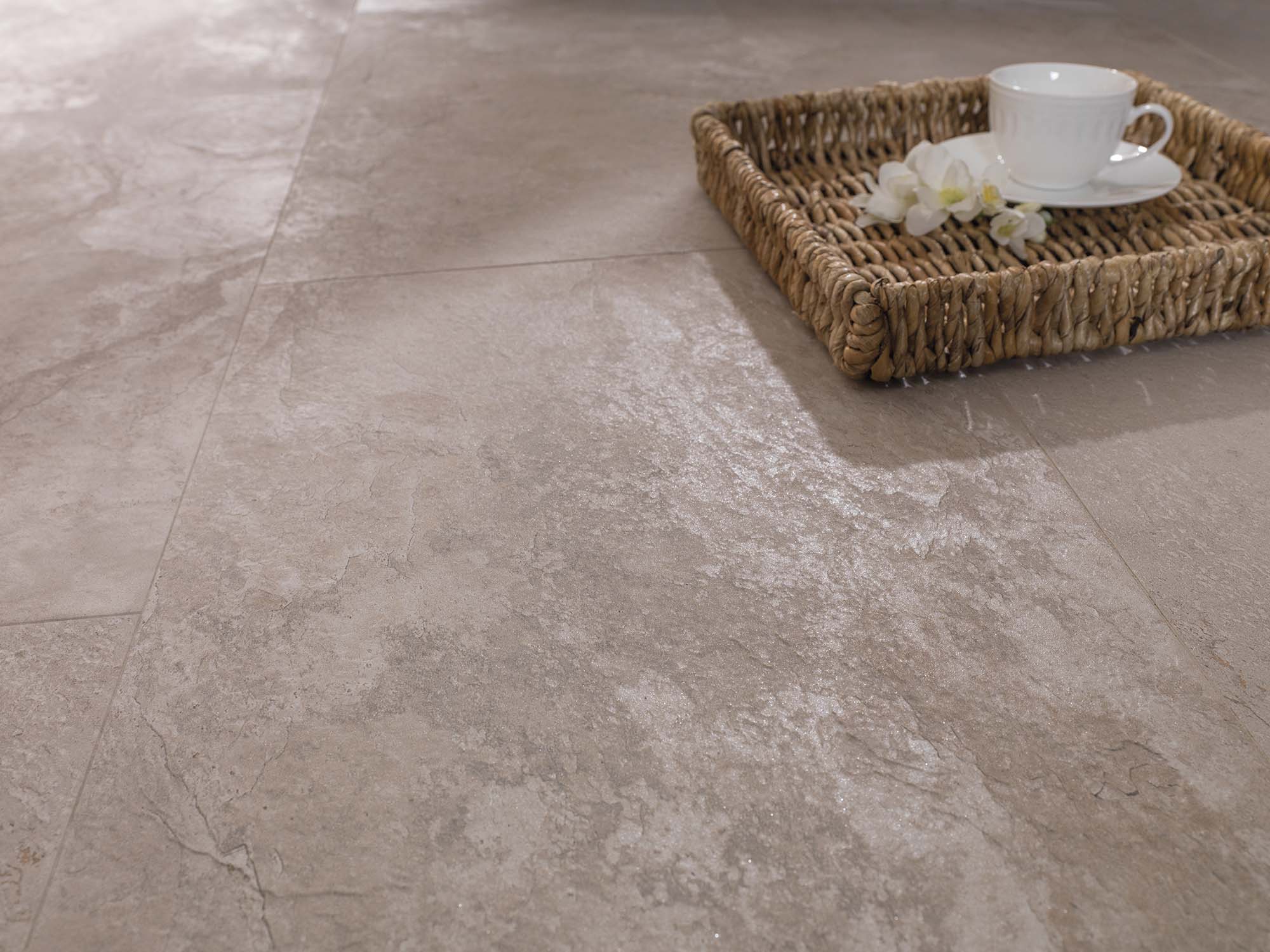 Azulejo de suelo rectificado 40x80 cm Image Porcelanosa - Crema Crema-2
